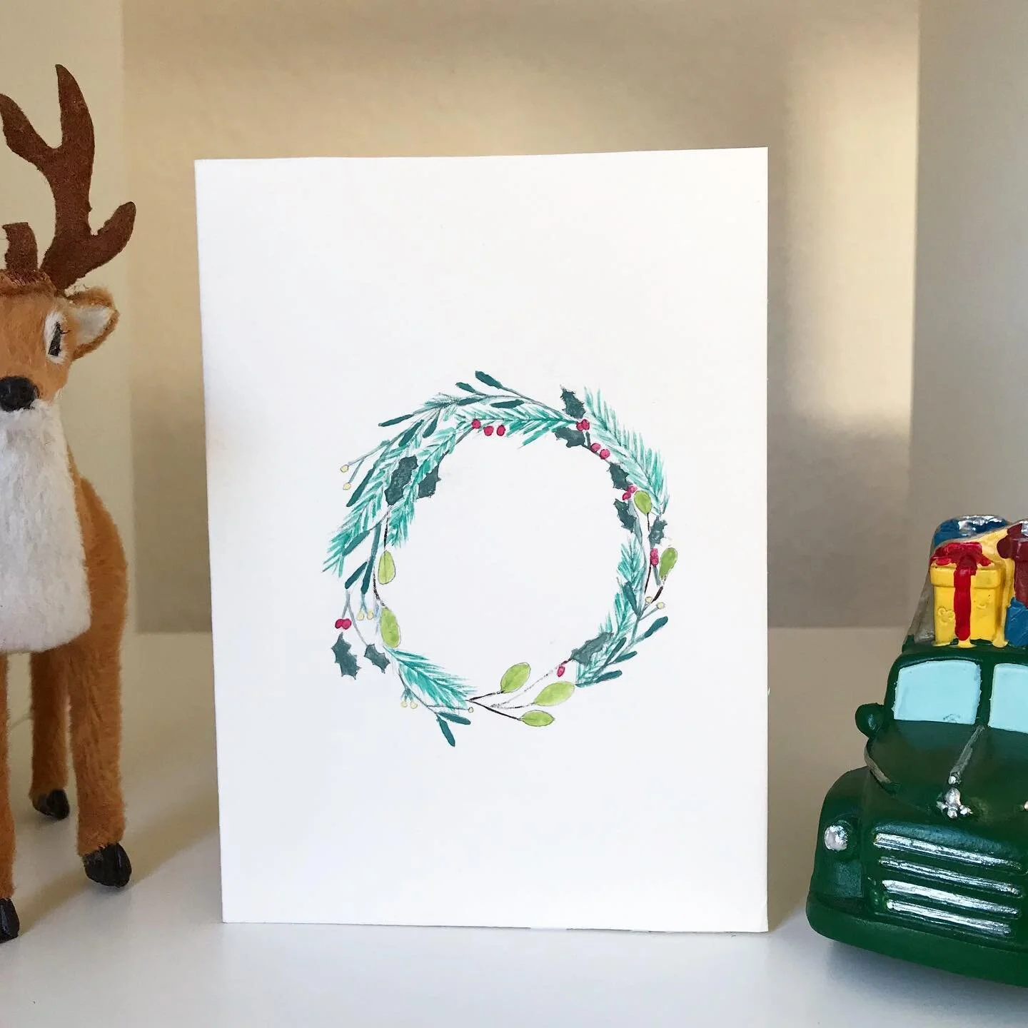 Ding dong wreathily on high
&bull;
&bull;
&bull;
&bull;
&bull;
&bull;
#christmas #christmascard #xmas #xmascard #crafts #plants #watercolours #watercolors #watercolour #watercolor #wreath #holly #mistletoe #wishcard #card #diy #instart #art #drawing 