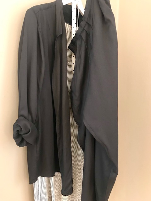 Optimist pants og outgoing jacket.