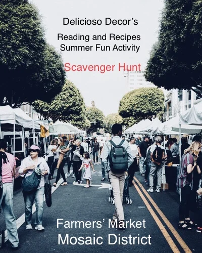 Reading and Recipe Summer Fun SCAVENGER HUNT