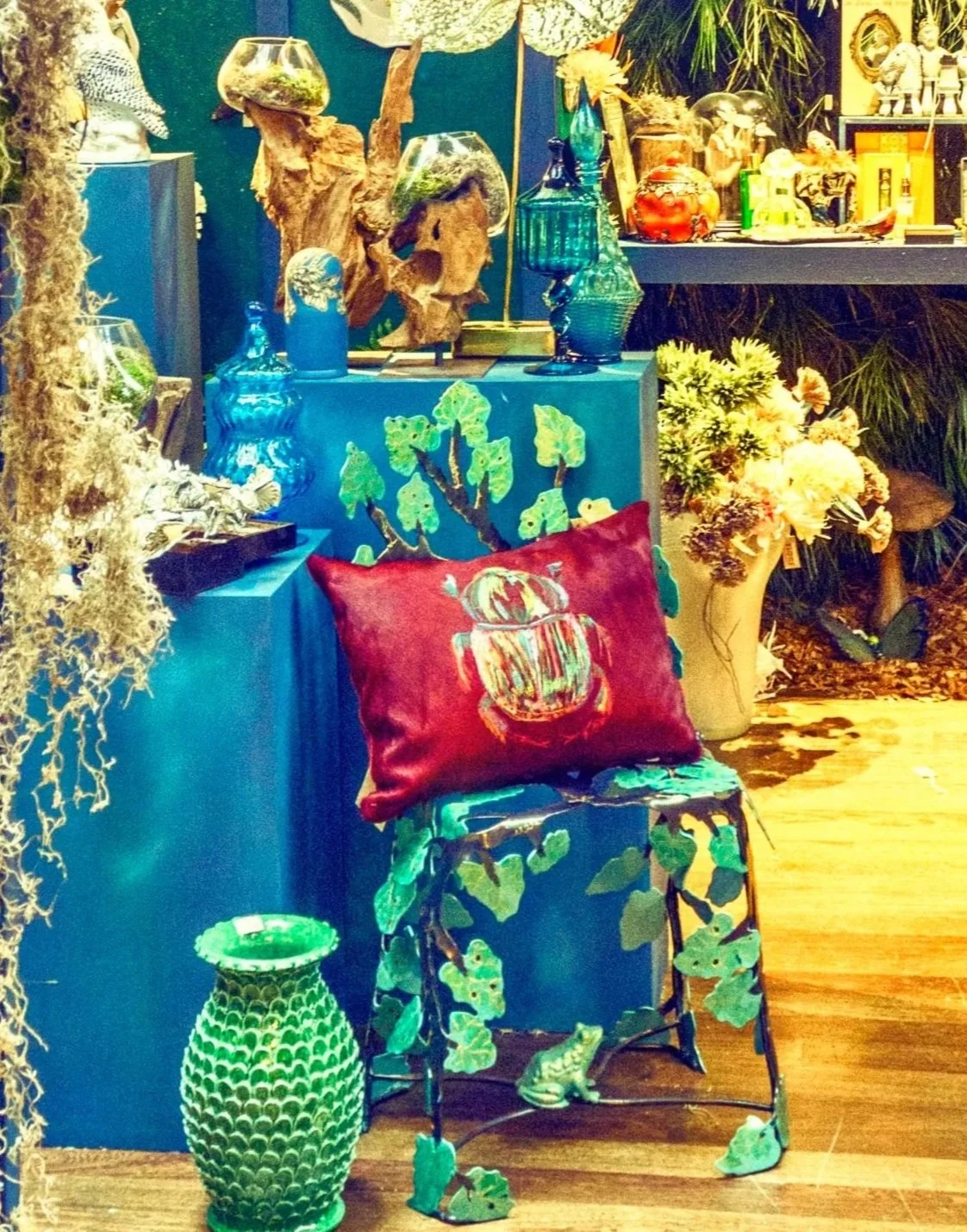  Beetle cushions at Bergdorf Goodman  