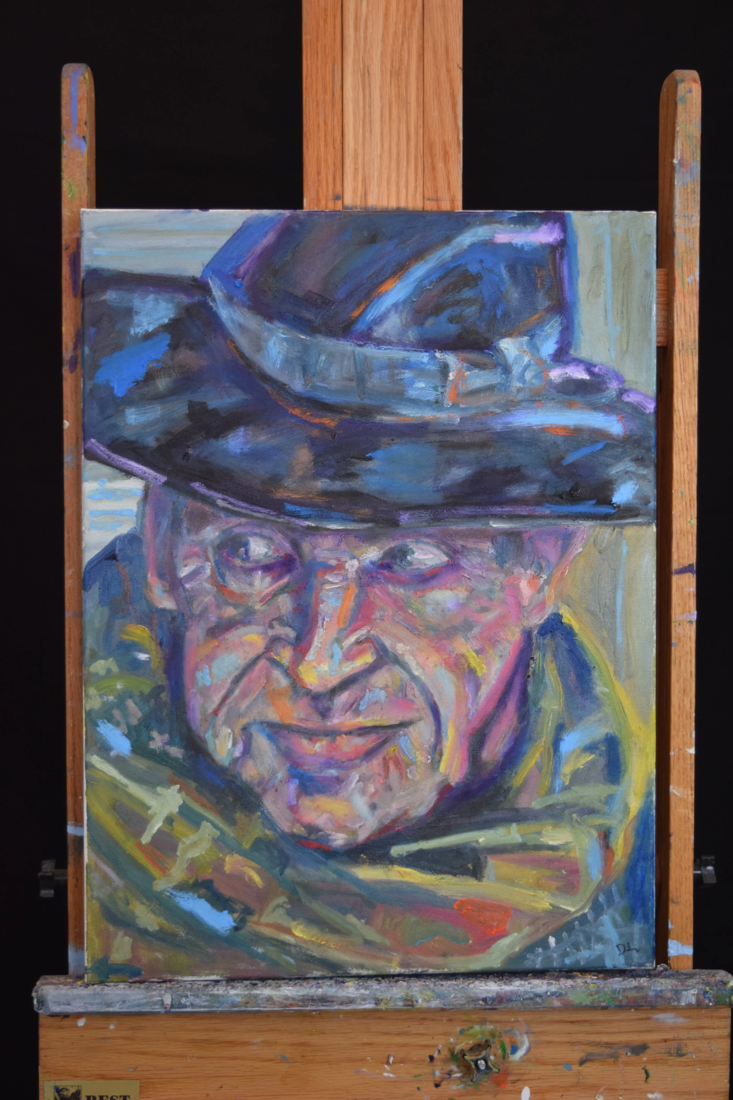 The Colored Man in the Dark Hat