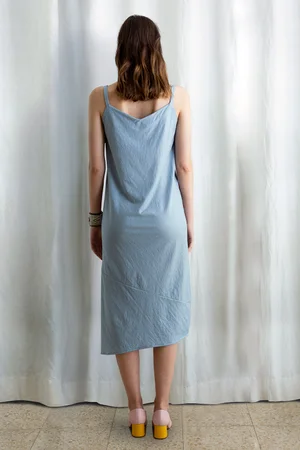 royal blue dress with what color shoes Abstract Camisole Dress – House of Suva main image 0