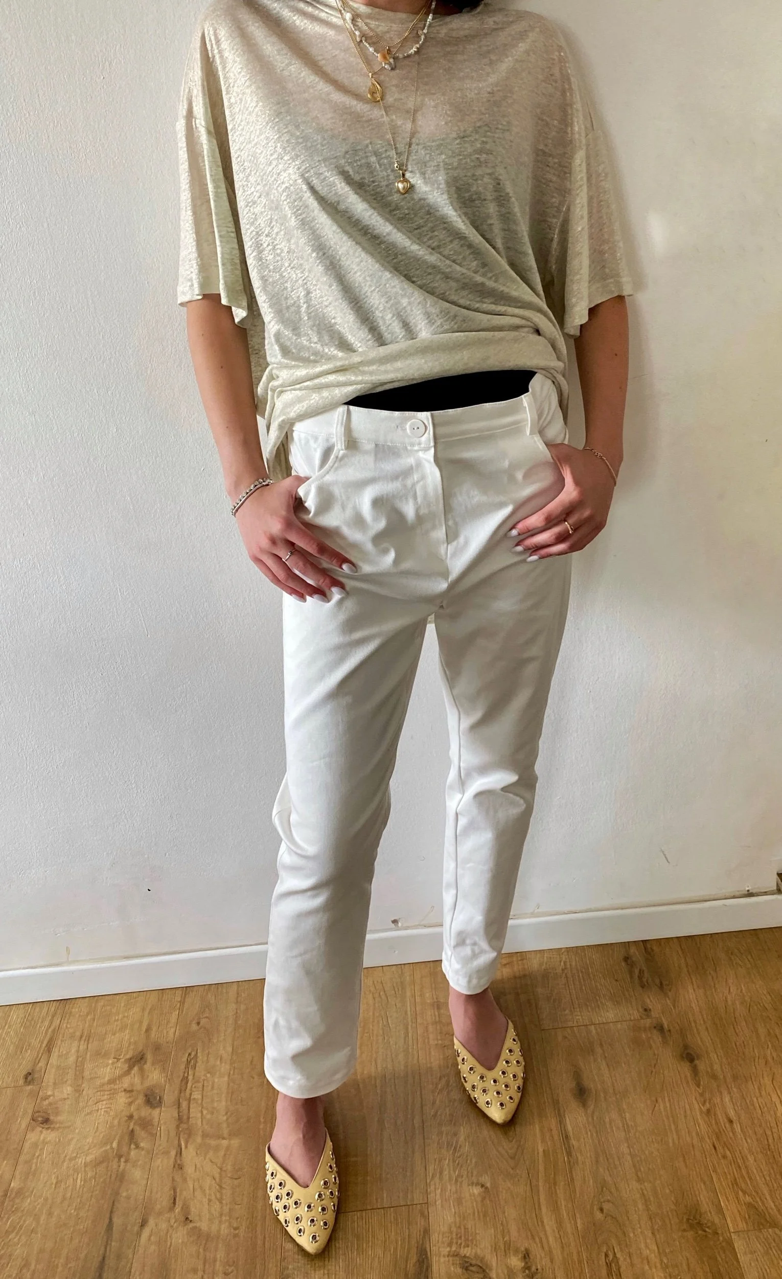 Shop White Mom Jeans