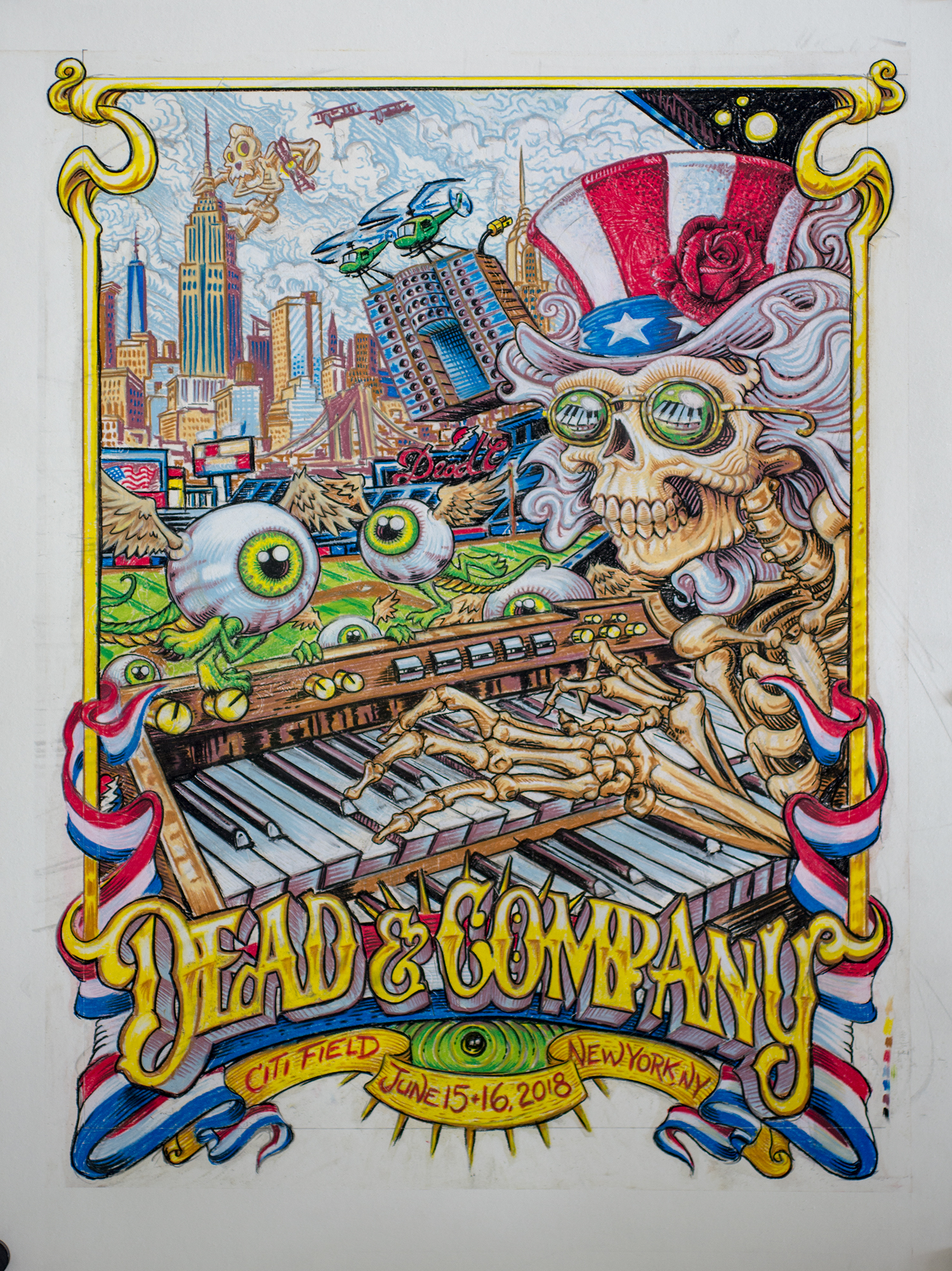 Dead company. Grateful Dead концерт. Dead and Company setlist. Плакаты к концертам инди. Drawn Concert poster.