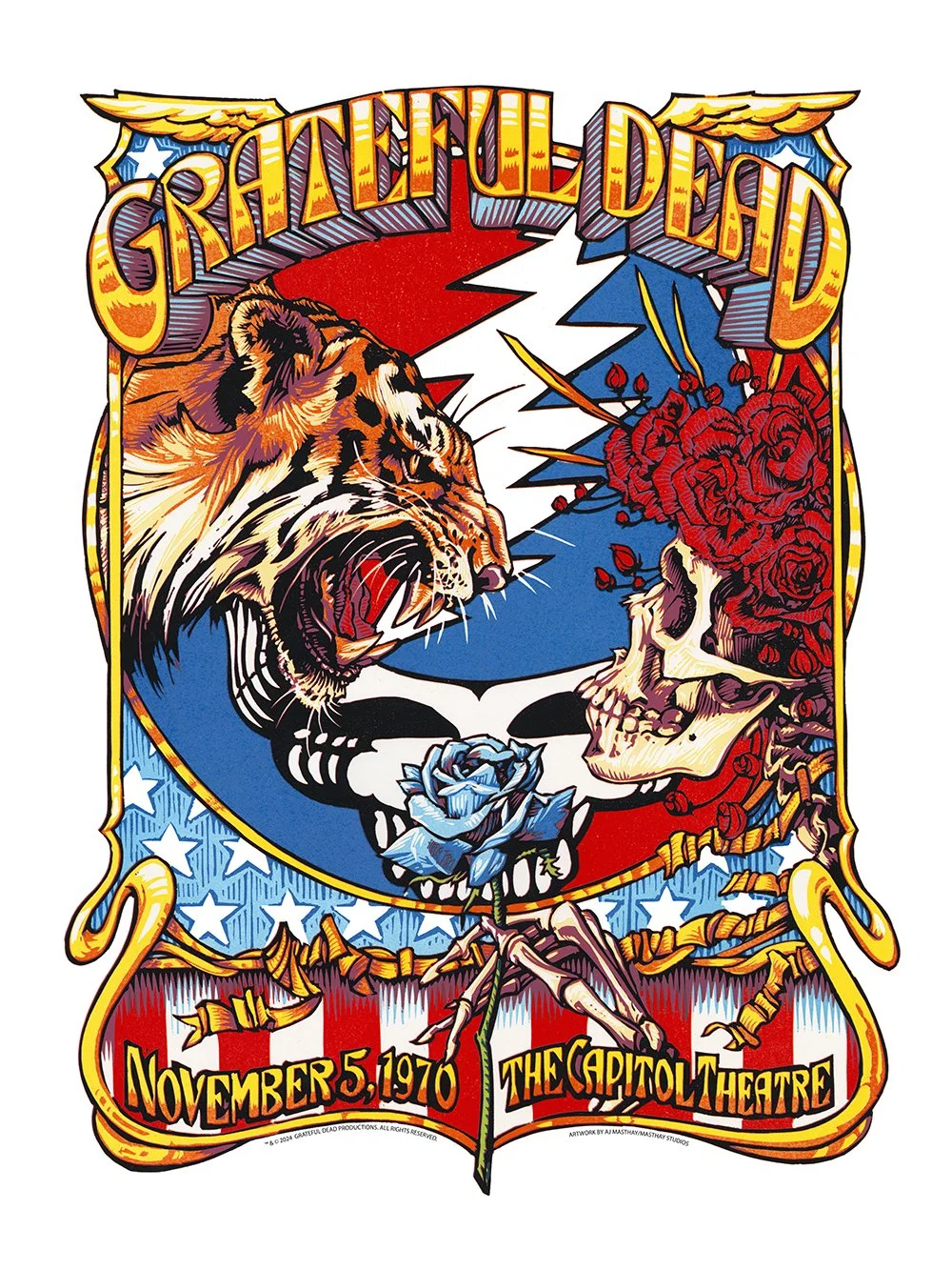Grateful Dead Capitol Theatre Commemorative