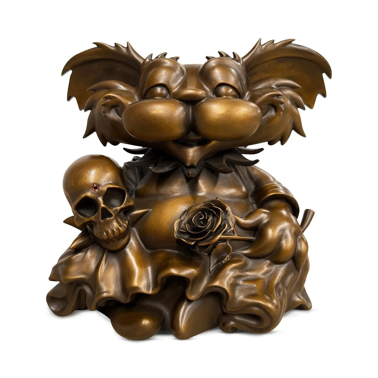 Dropping today! Thursday, September 11th at noon eastern my friends @bottleneckgallery will be releasing my second bronze statue offering - the Buddha Bear!

I absolutely adore this little guy, his zen vibe translates perfectly into three dimensions.