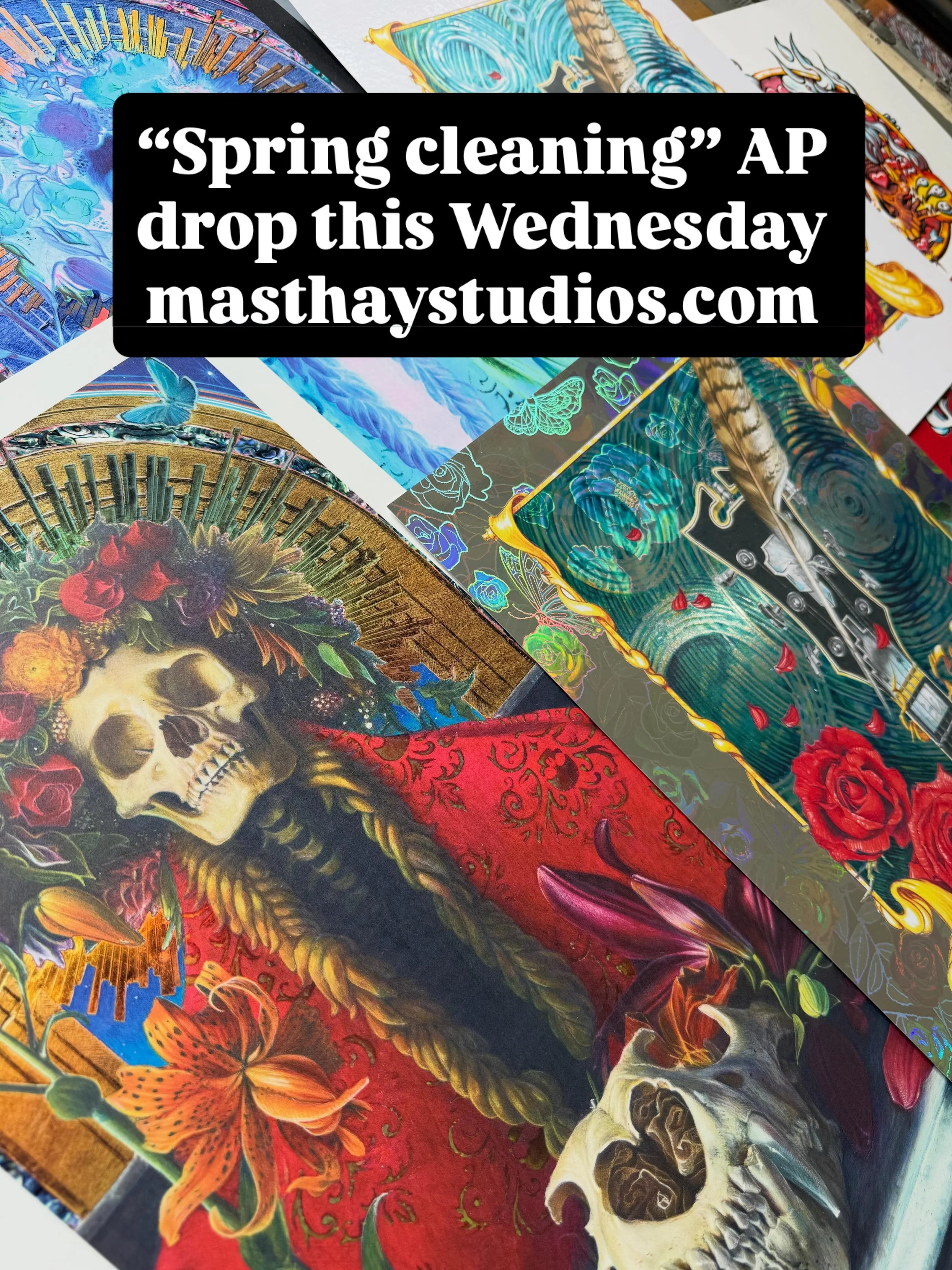 I realized it&rsquo;s been quite a while since I&rsquo;ve done an AP drop and I&rsquo;m very much due for some spring cleaning in the flat files so this Wednesday, may 13th at 12 noon EST I&rsquo;ll be dropping my extra prints from a few of my recent