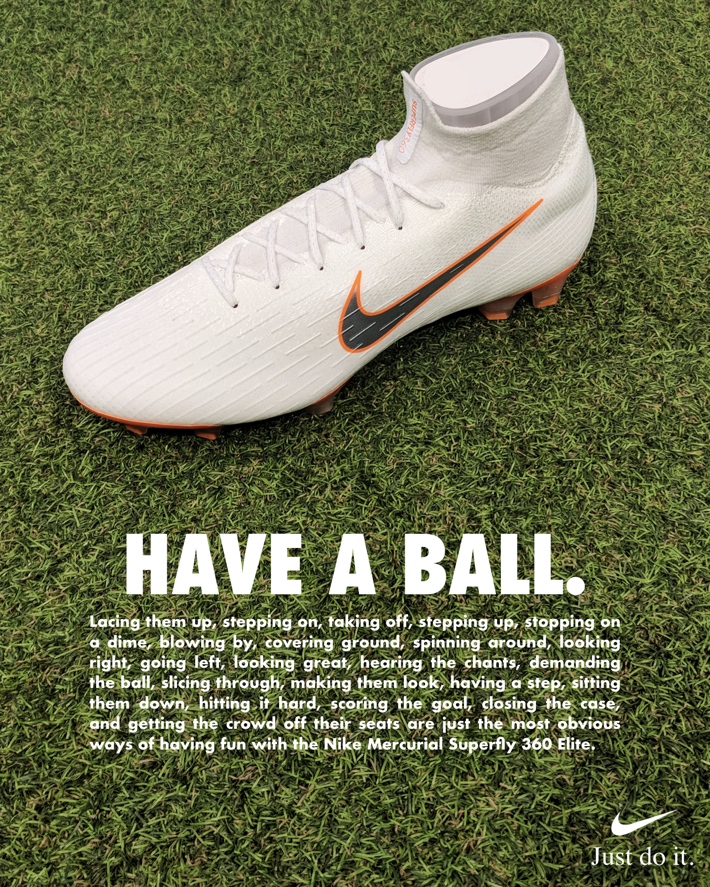   There are many ways to have fun with the Nike Mercurial Superfly 360 Elite.  