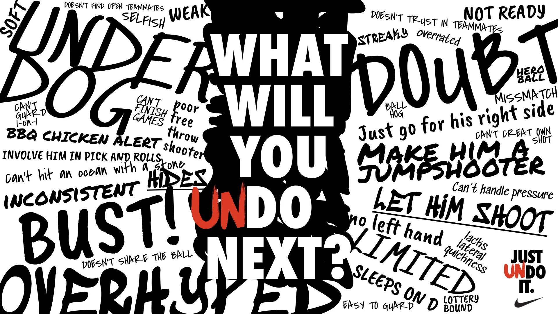 What will you undo next?