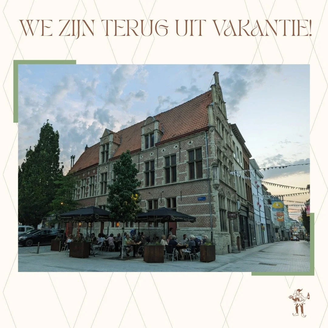 𝗩𝗮𝗻𝗮𝗳 𝘄𝗼𝗲𝗻𝘀𝗱𝗮𝗴 𝟮𝟳 𝗮𝘂𝗴𝘂𝘀𝘁𝘂𝘀 𝘇𝗶𝗷𝗻 𝘄𝗲 𝗲𝗿 𝘄𝗲𝗲𝗿! 

Na een geslaagde vakantie zijn we klaar om jullie te ontvangen met een nieuw menu en dranken.

Sluit jouw zomervakantie goed af en geniet van het zonnetje op ons gezelli