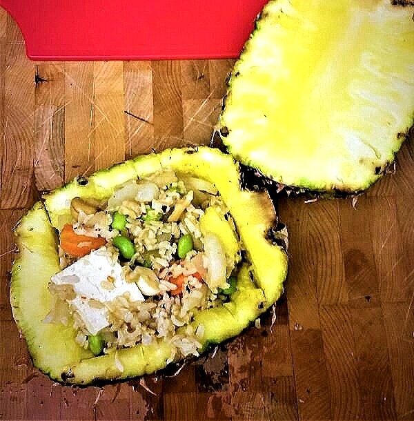 Pineapple Vegan Fried Rice