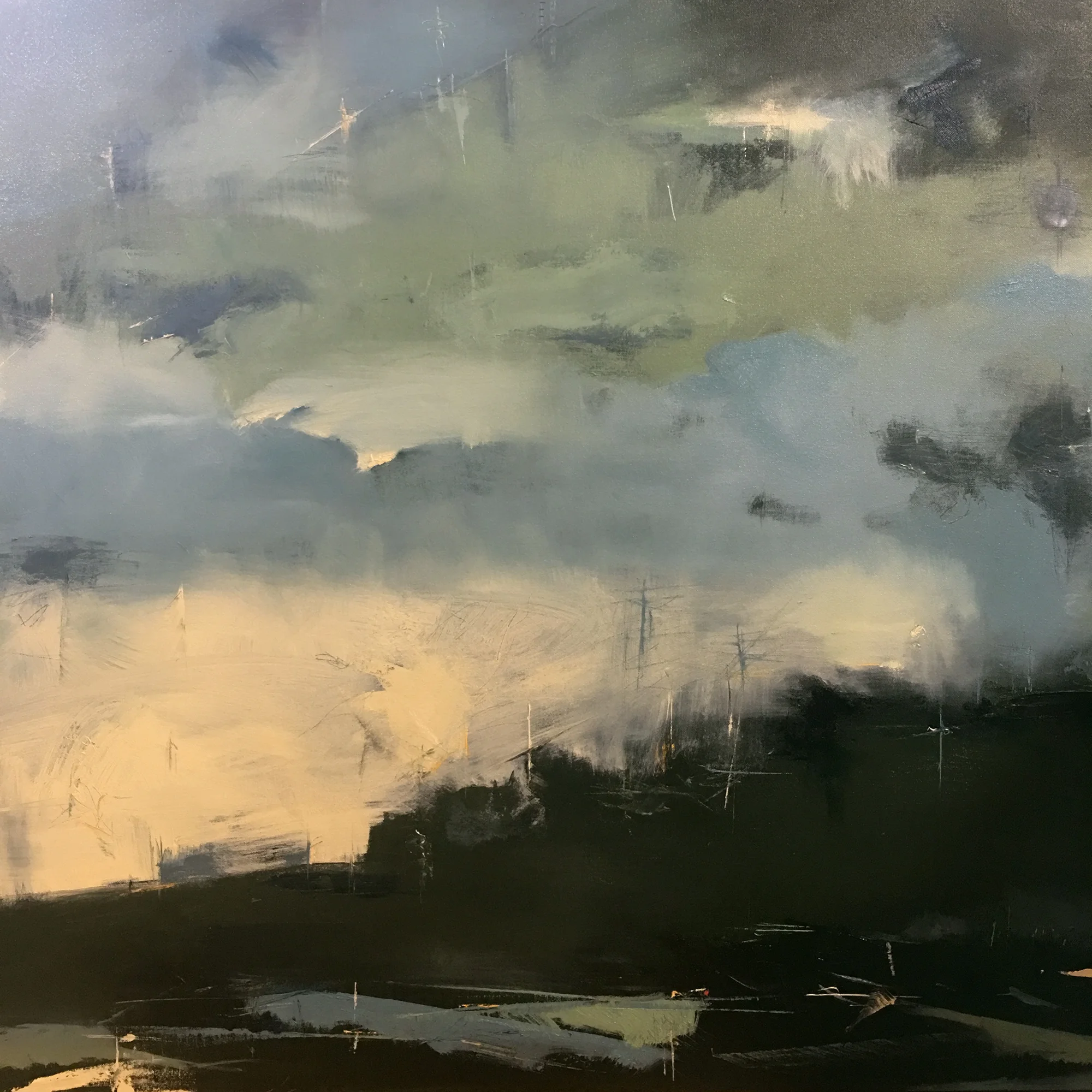 Umbra 3 ~ 40" x 40" o/c SOLD