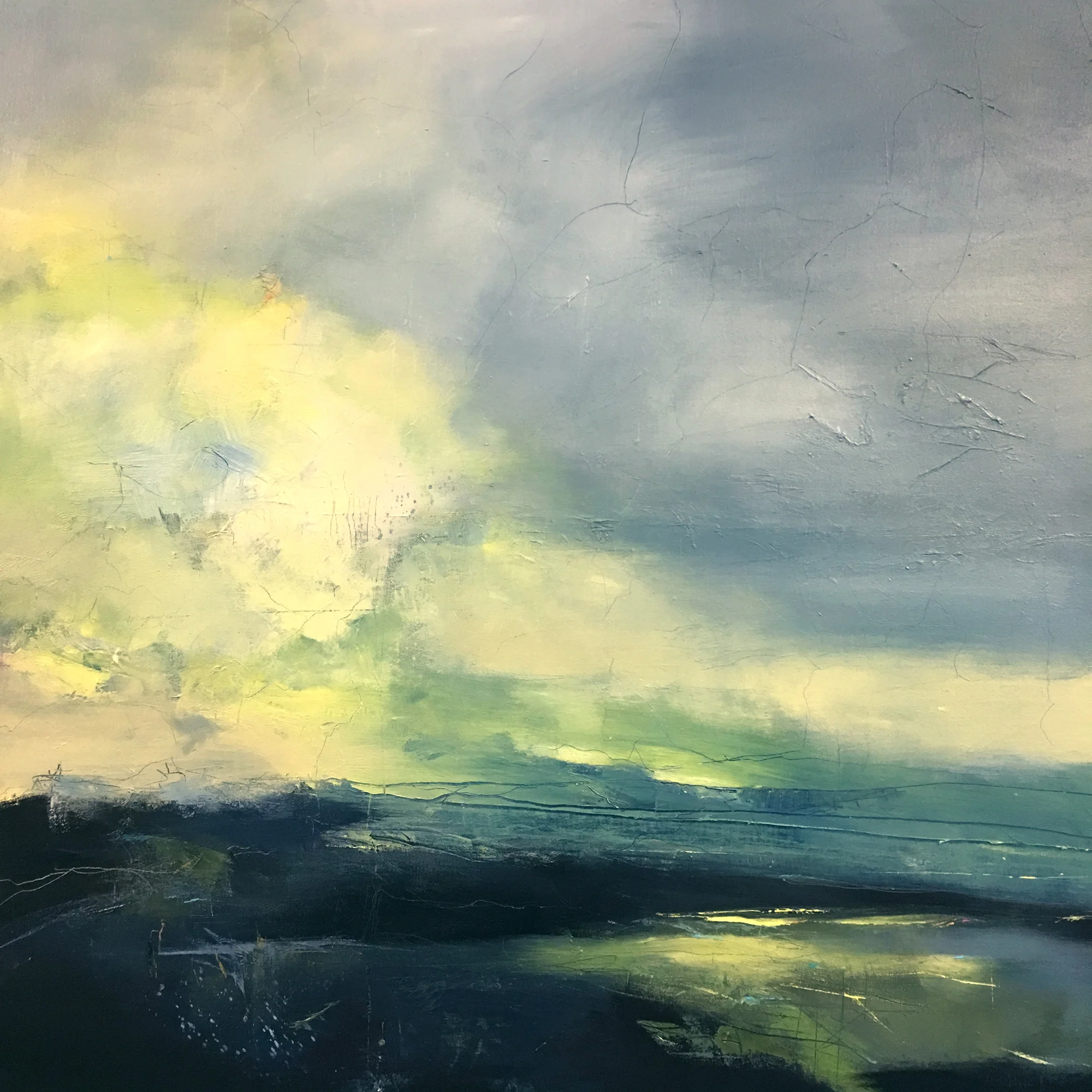 Before the Voyage Began ~ 36"x36" o/c