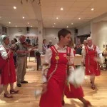 September 2016: As part of our activity week we had a go at Morris dancing with Dacre Ladies Morris dancers.