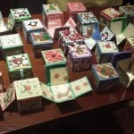 November 2016: Jean showed us how to make these lovely boxes for Christmas.