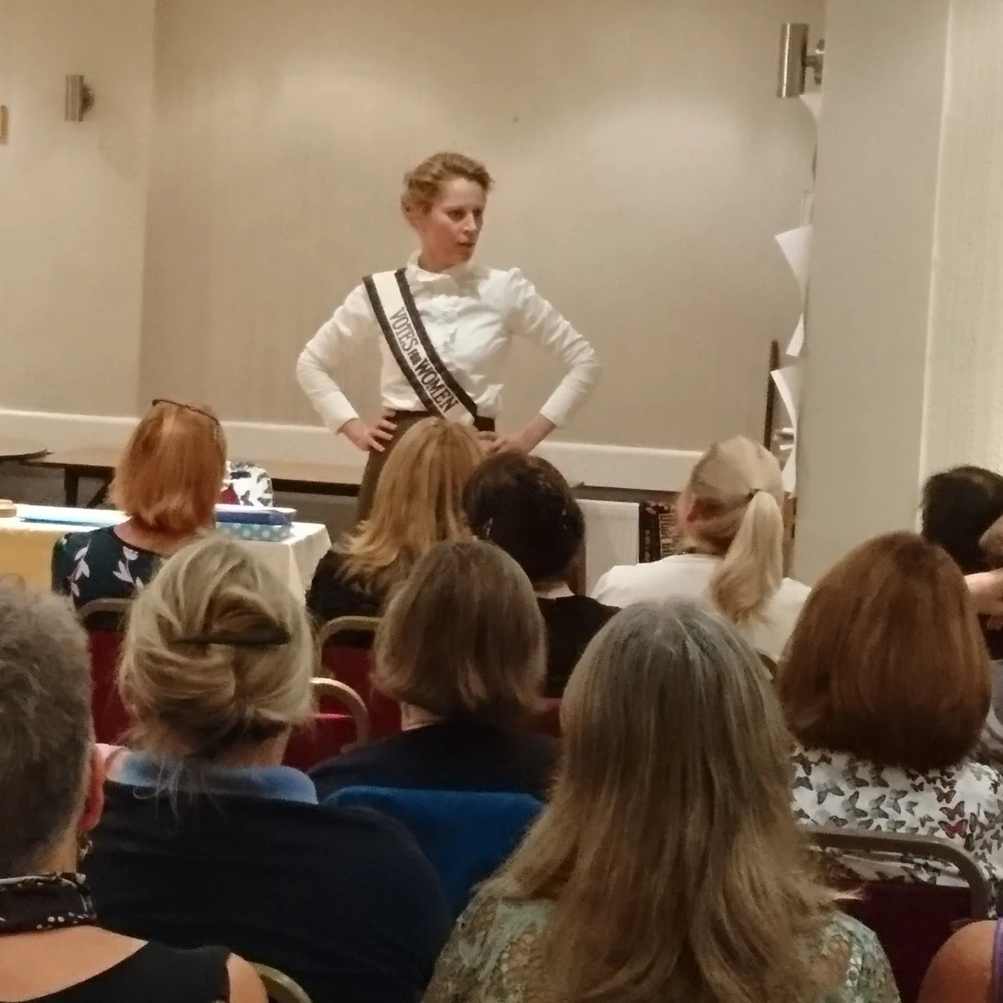 September 2018: Kate Willoughby talked to us about the suffragettes.
