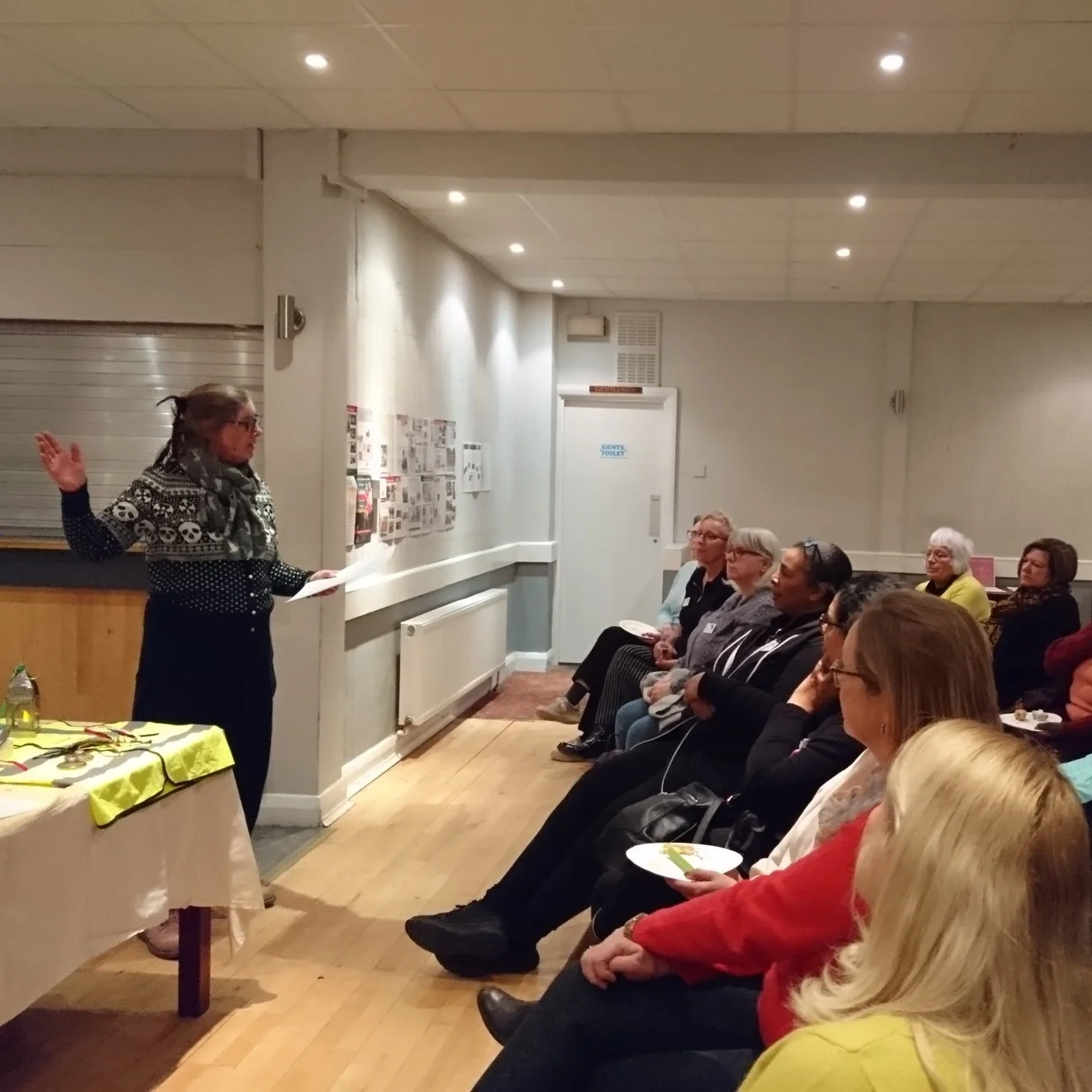February 2019: Jennifer Cooper gave a talk about the Cross Bones Graveyard.