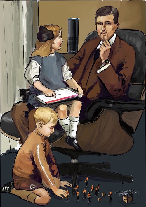 “Daddy, what did you do in the Glorious Libyan Revolution?” “I wrote lies that killed a lot Africans, to pay for this beautiful home and your education”.
