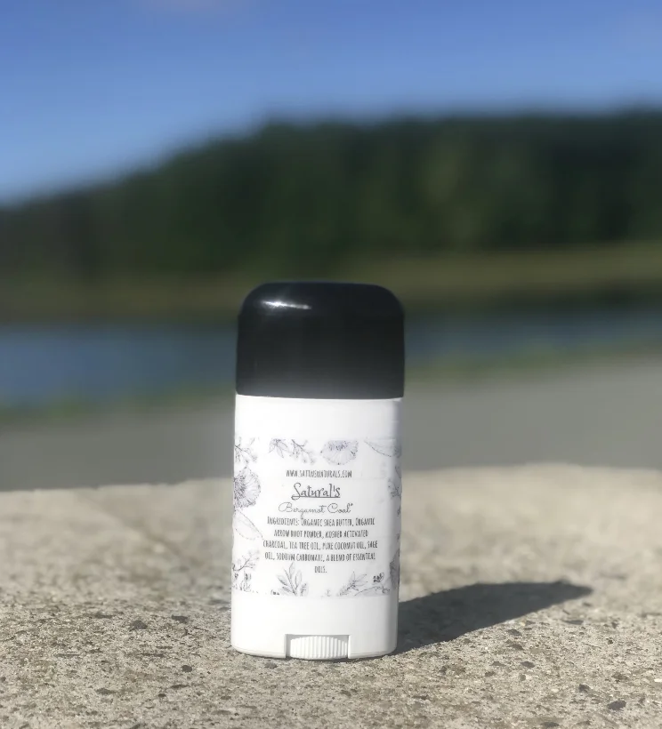 Saturals Bergamot Charcoal Deodorant