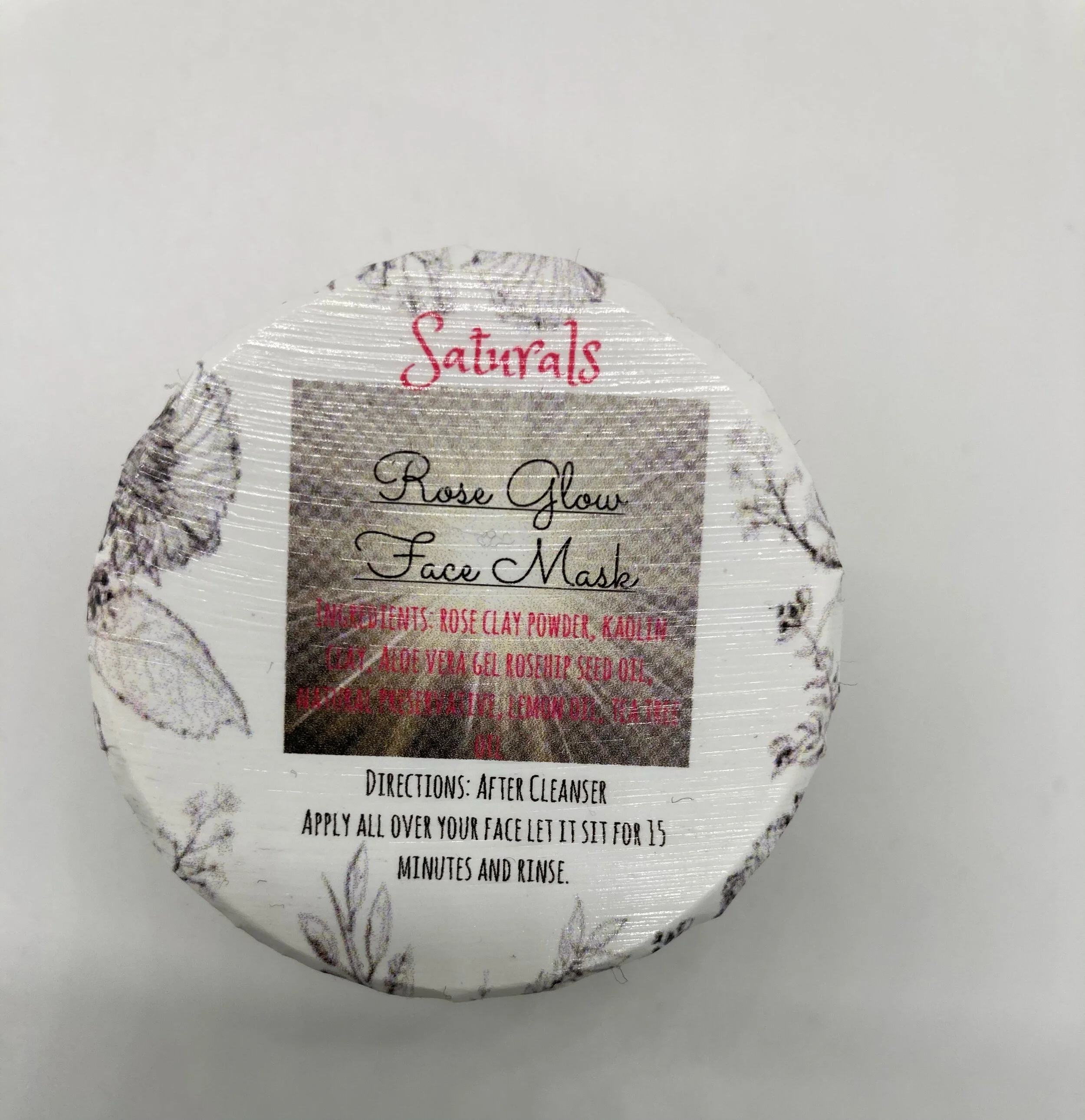 Rose Glow Face Mask