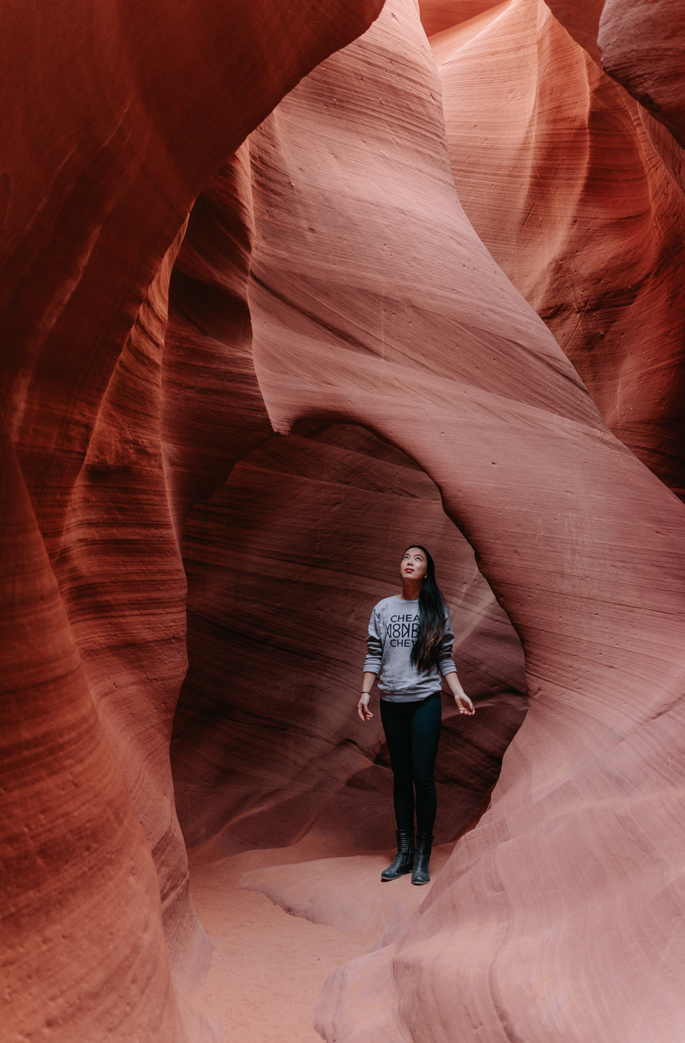 Lower Antelope Canyon | The ultimate 7-day Southwest road-trip #RoadTrip #USA - Day by day itinerary and the best parks to visit in Utah, Nevada, and Arizona