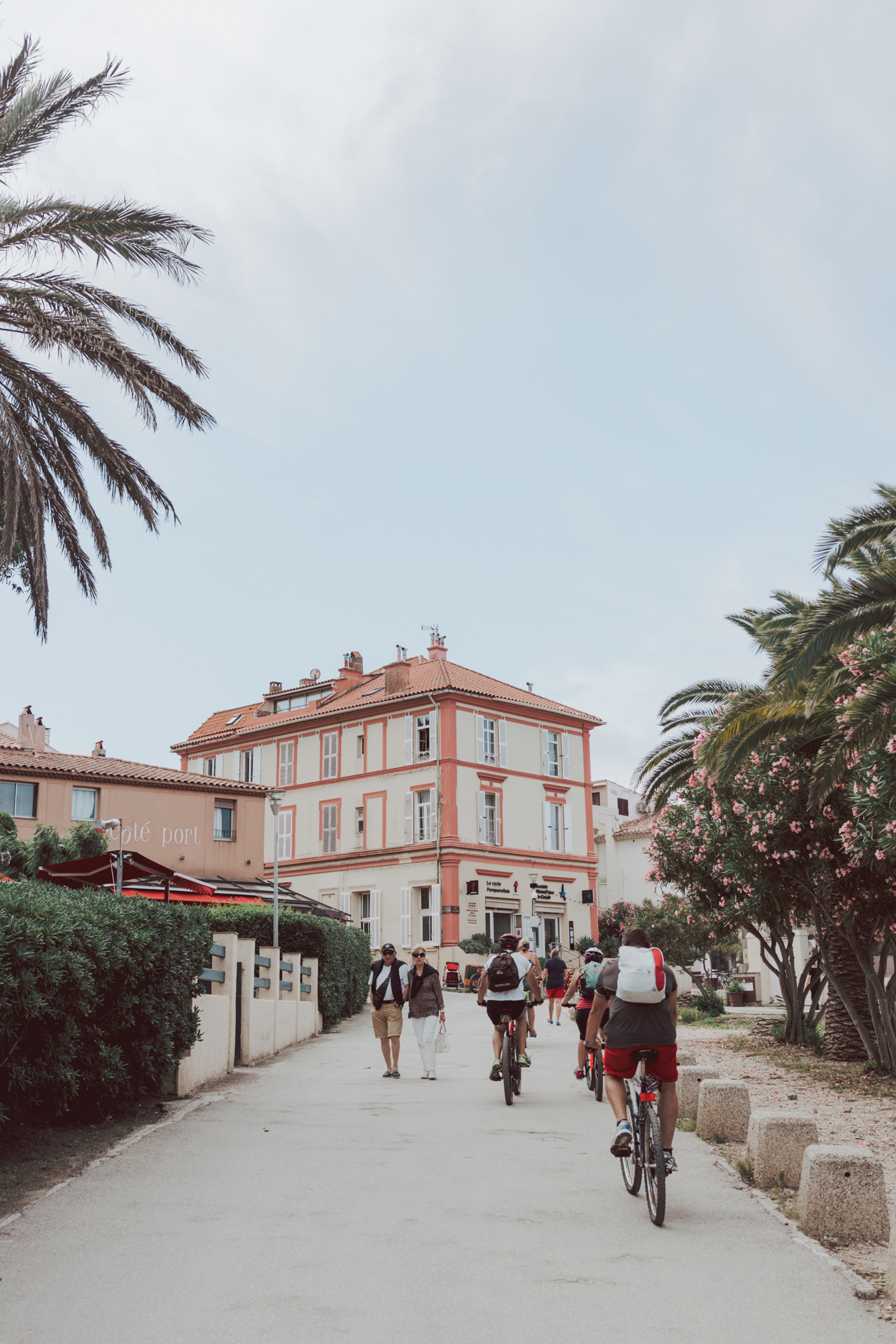 Biking in Ile de Porquerolles