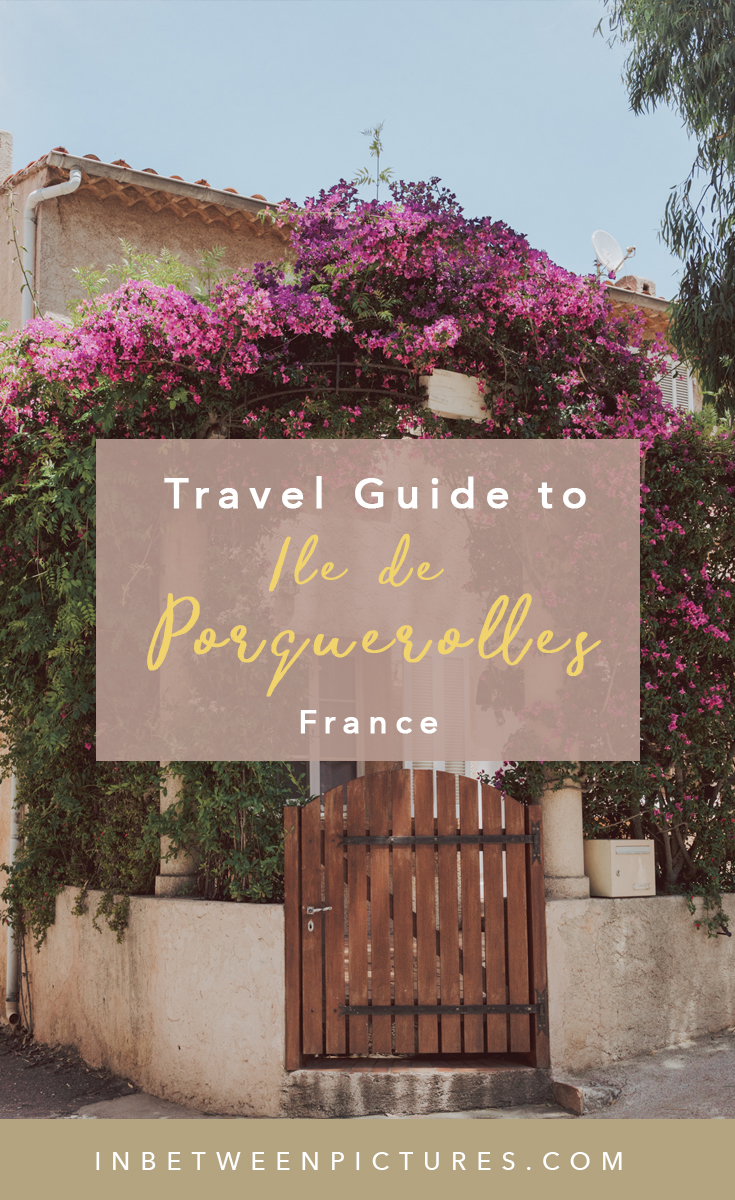 Travel guide to Ile de Porquerolles France Cote D'Azur Provence - Day trip from Hyeres #France #Europe