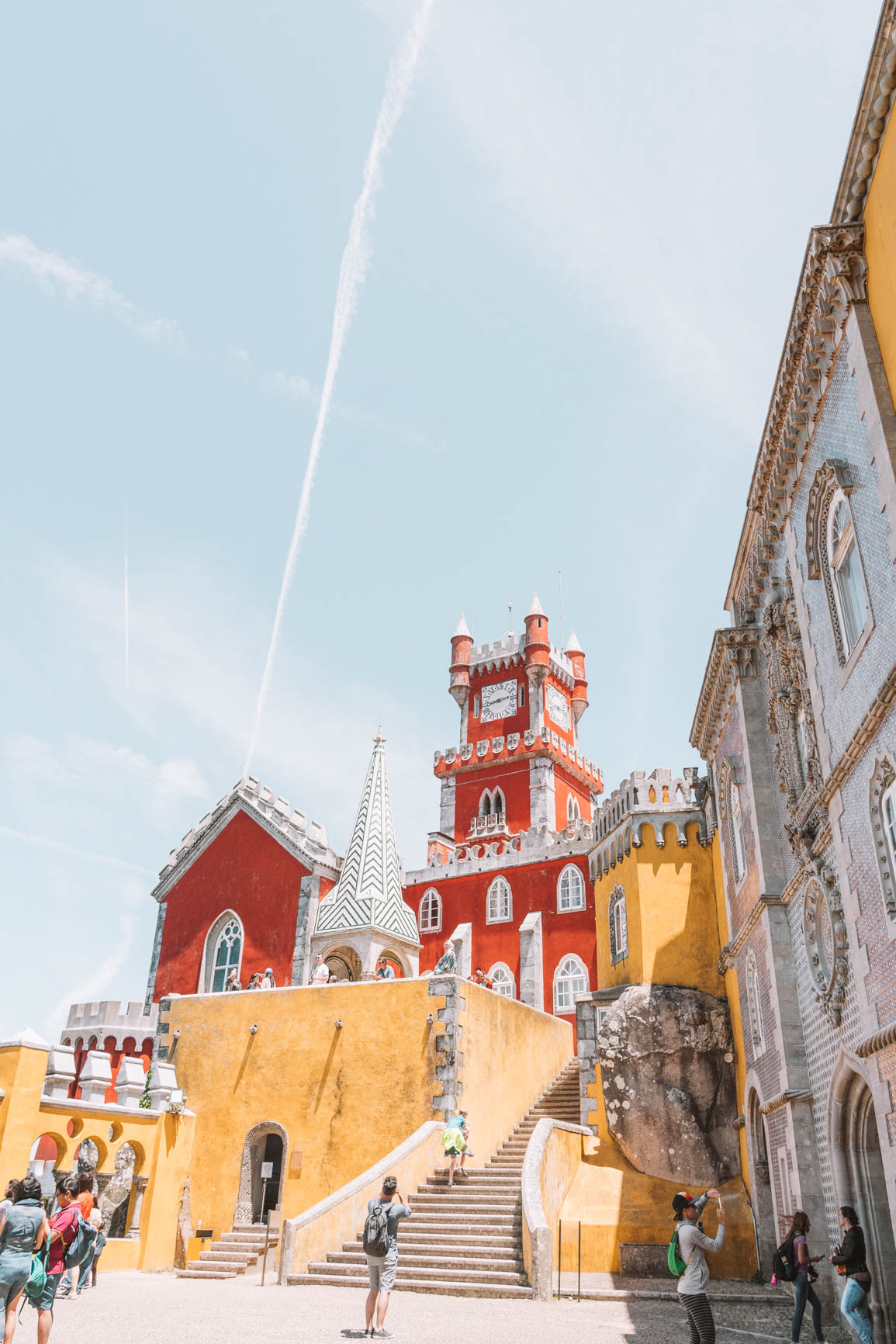 Palacio da Pena Day trip From Lisbon to Sintra  #Portugal #Europe #TravelBlog