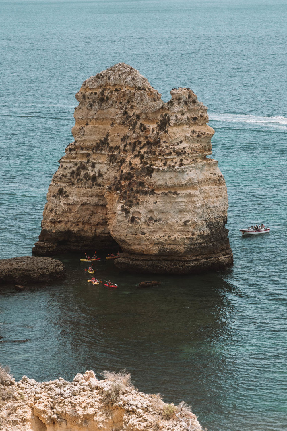 Kayaking in Lagos - Fun things to do in Lagos Algarve Portugal #Portugal #Europe