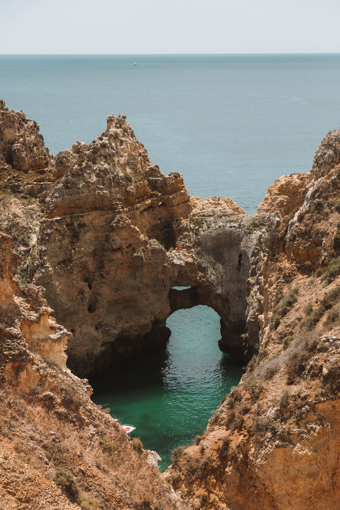 Ponta da Piedade Lagos Portugal - 3 Day itinerary in Lagos including complete guide to Lagos Algarve #Portugal #Europe 