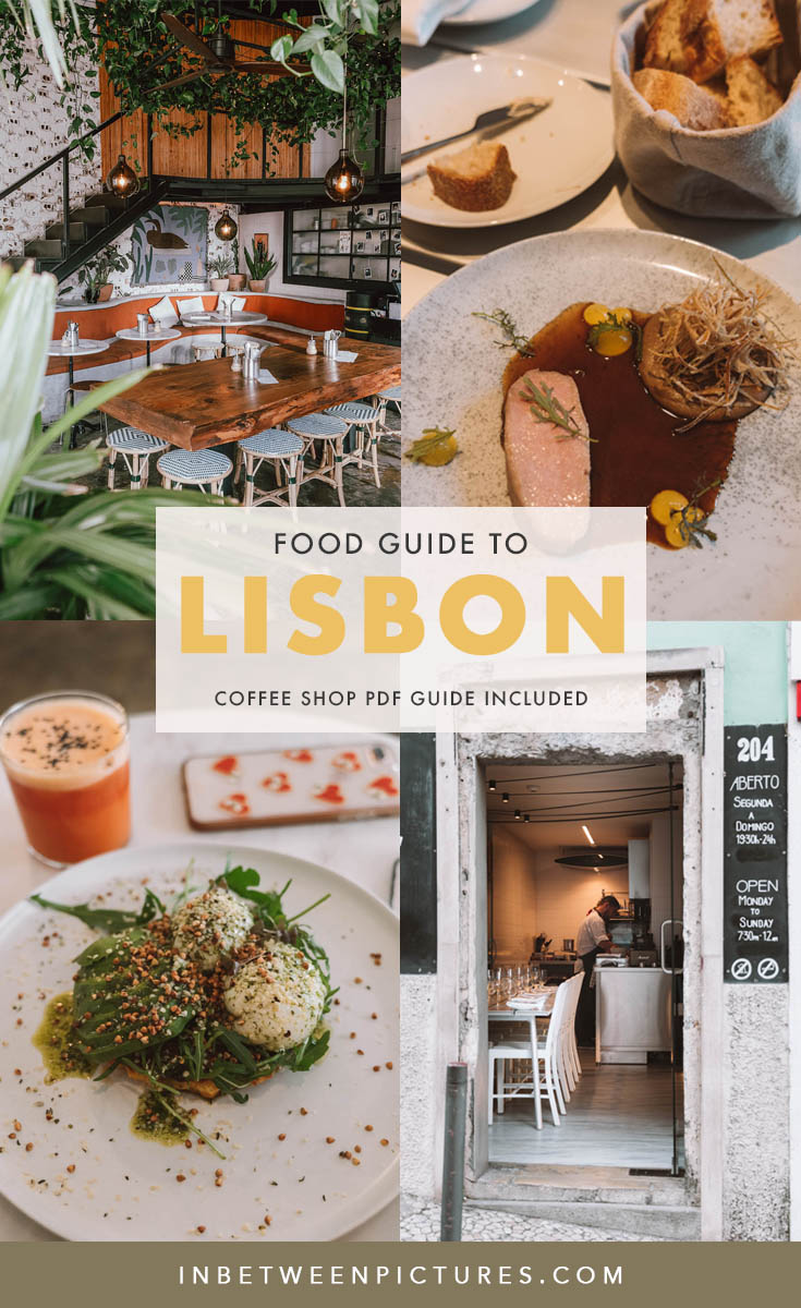 Lisbon food guide - where to eat in Lisbon and the best coffee shops in town #Europe #Portugal #TravelFoodie