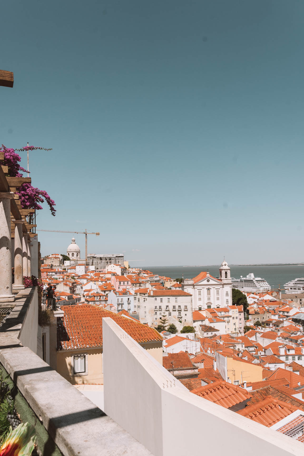 Best miradouro in Lisbon Portugal