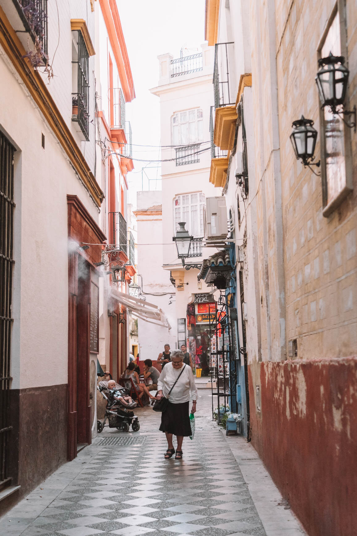 Seville Santa Cruz Neighborhood Spain