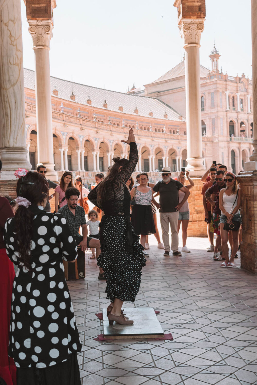 Flamenco - Plaza de España - Seville Spain Travel Guide