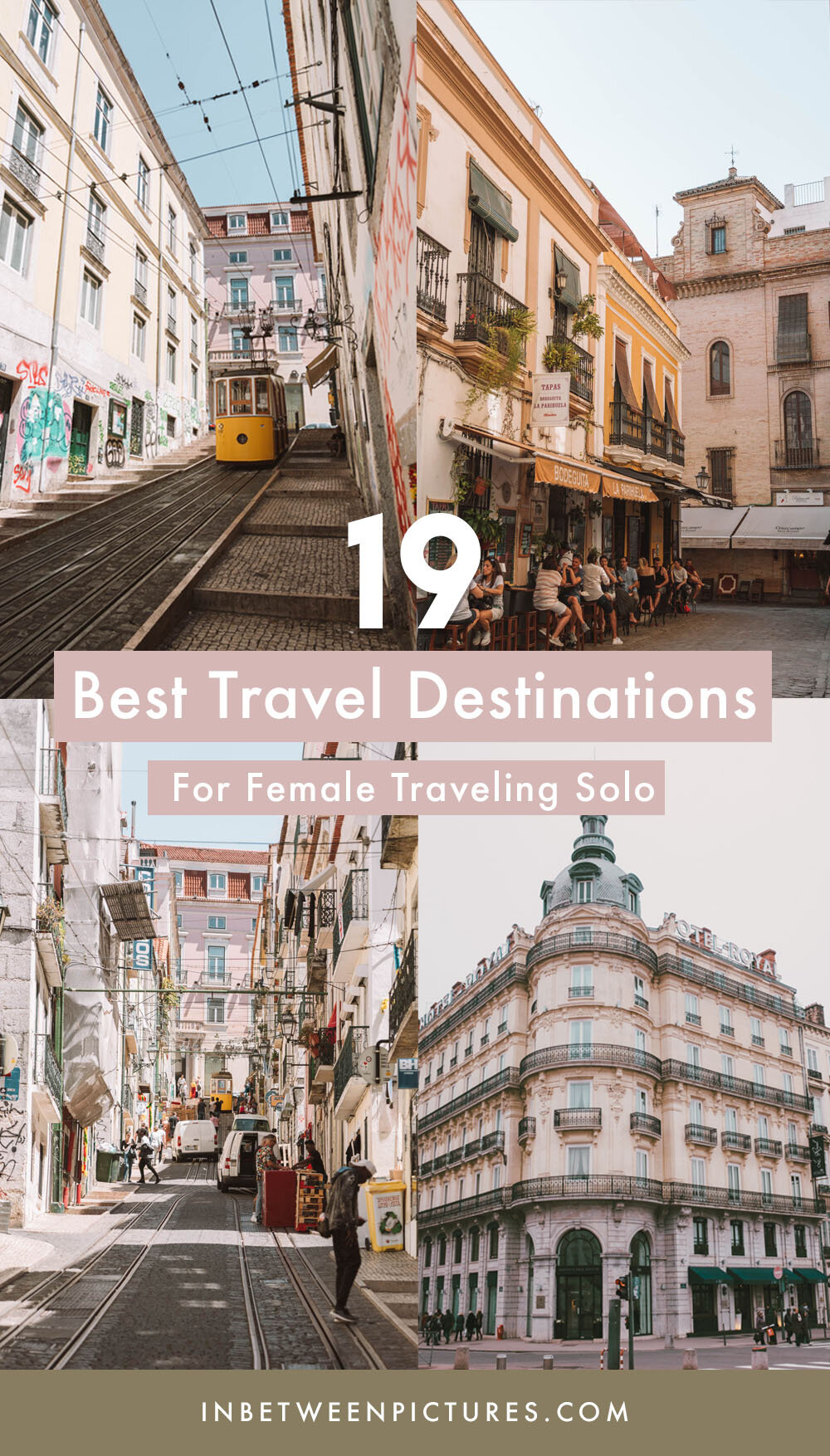 Where to travel alone for the first time as a female? Best First Time Solo Travel Destinations For Female to help you jump-start your solo adventures. #SoloTraveler