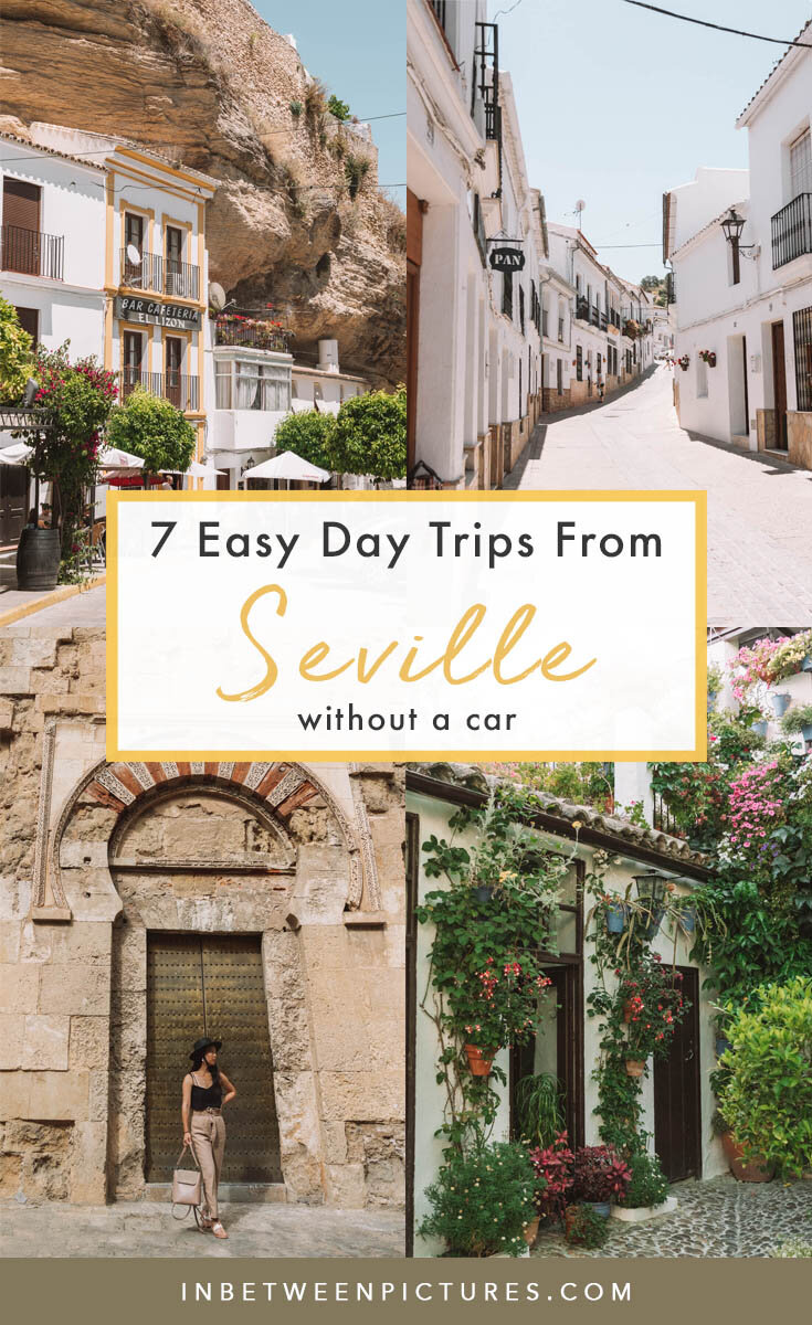 7 Easy day trips from Seville without a car - Andalusia without a car #Europe #Spain visiting Andalusia towns without a car