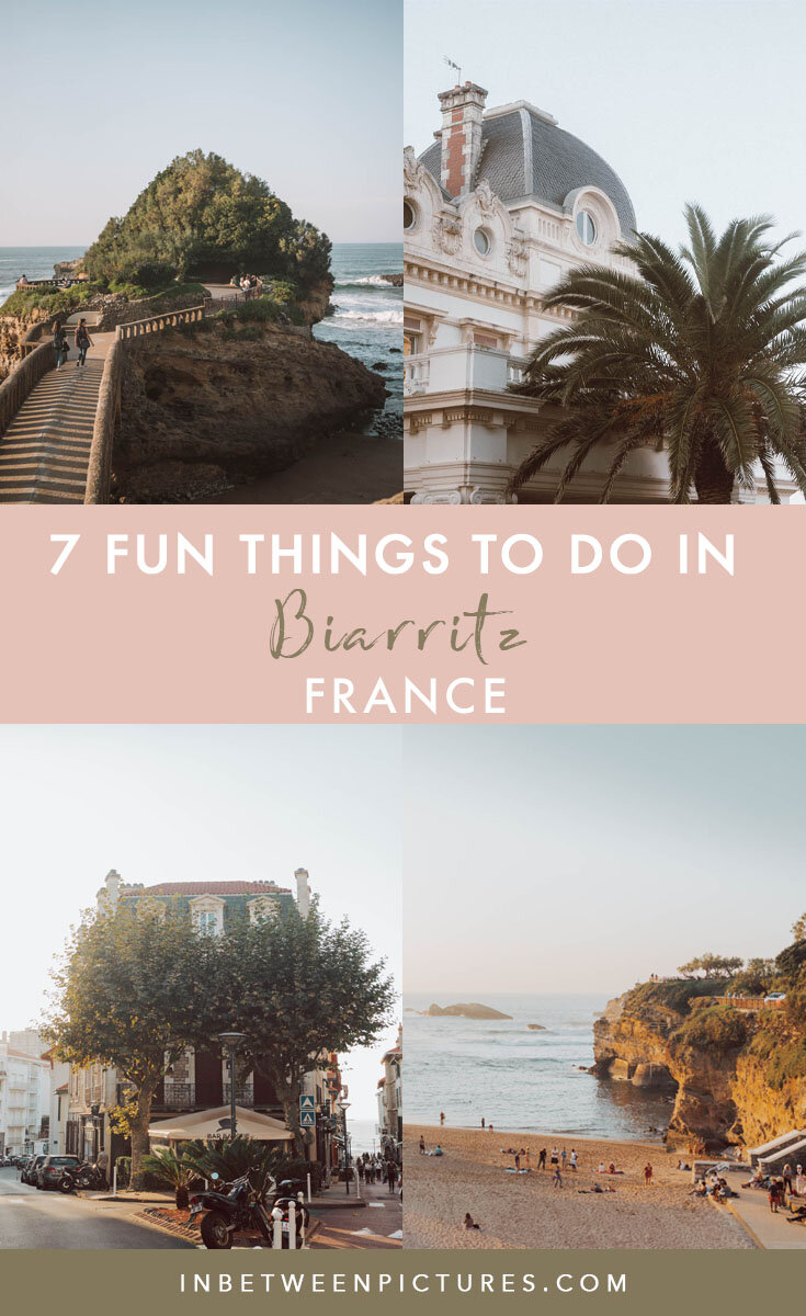 Travel guide to Biarritz France French Basque Country - Things to do in Biarritz and where to stay in this French seaside town #France #Europe