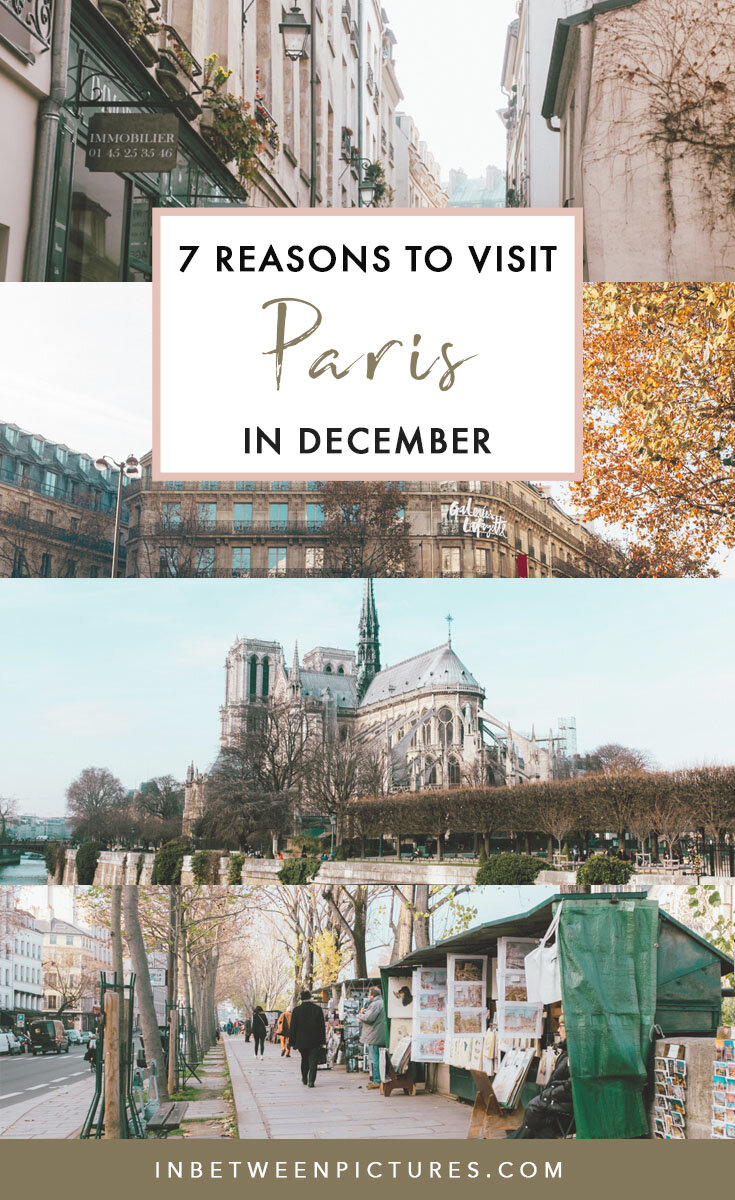 7 reasons why you should visit Paris in December #Paris #France