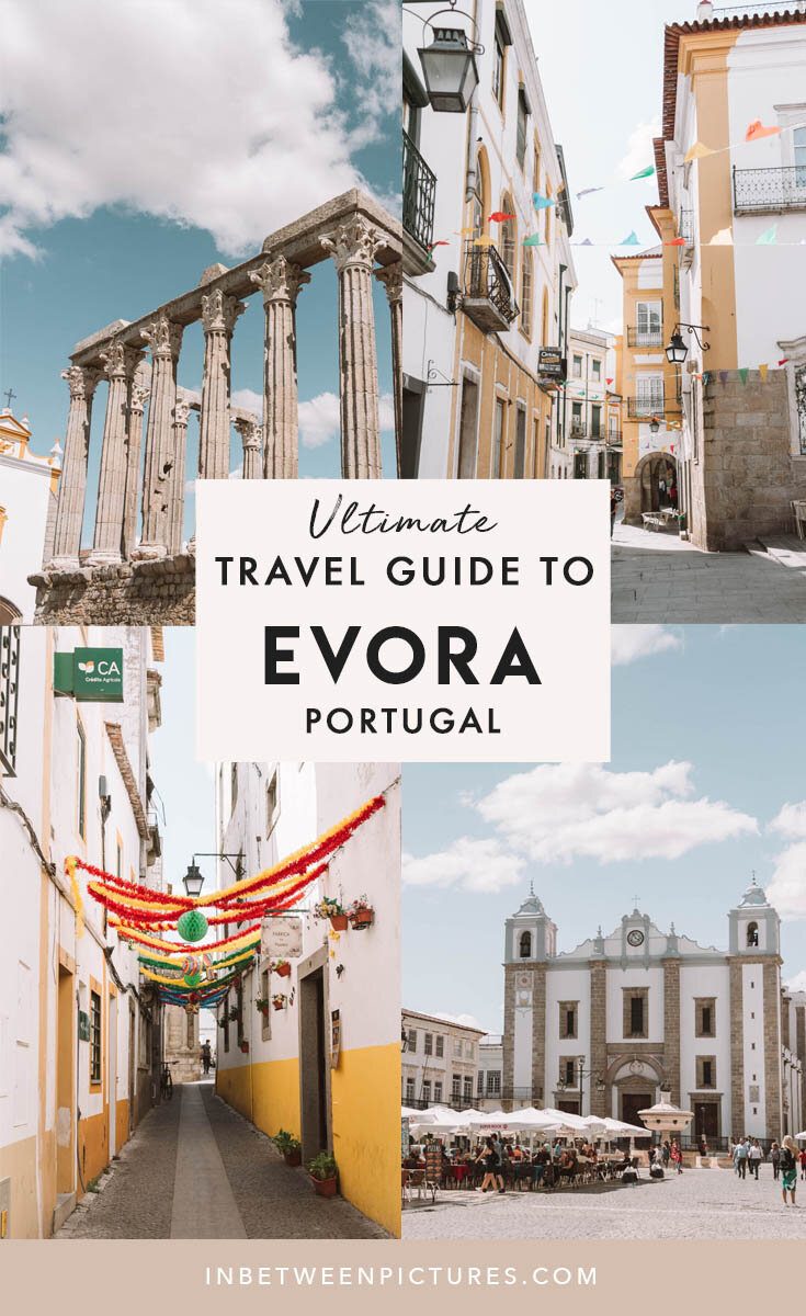 Travel guide to Evora Portugal - Everything you need to know from things to do to where to eat in Evora Alentejo Portgual #Portugal #Europe Portugal Small Towns