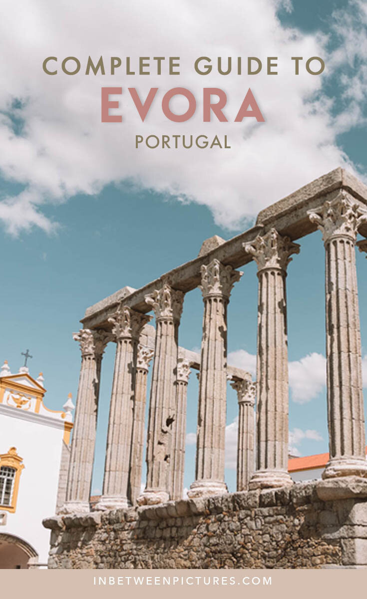 Travel guide to Evora Portugal - Everything you need to know from things to do to where to eat in Evora Alentejo Portgual #Portugal #Europe Portugal Small Towns