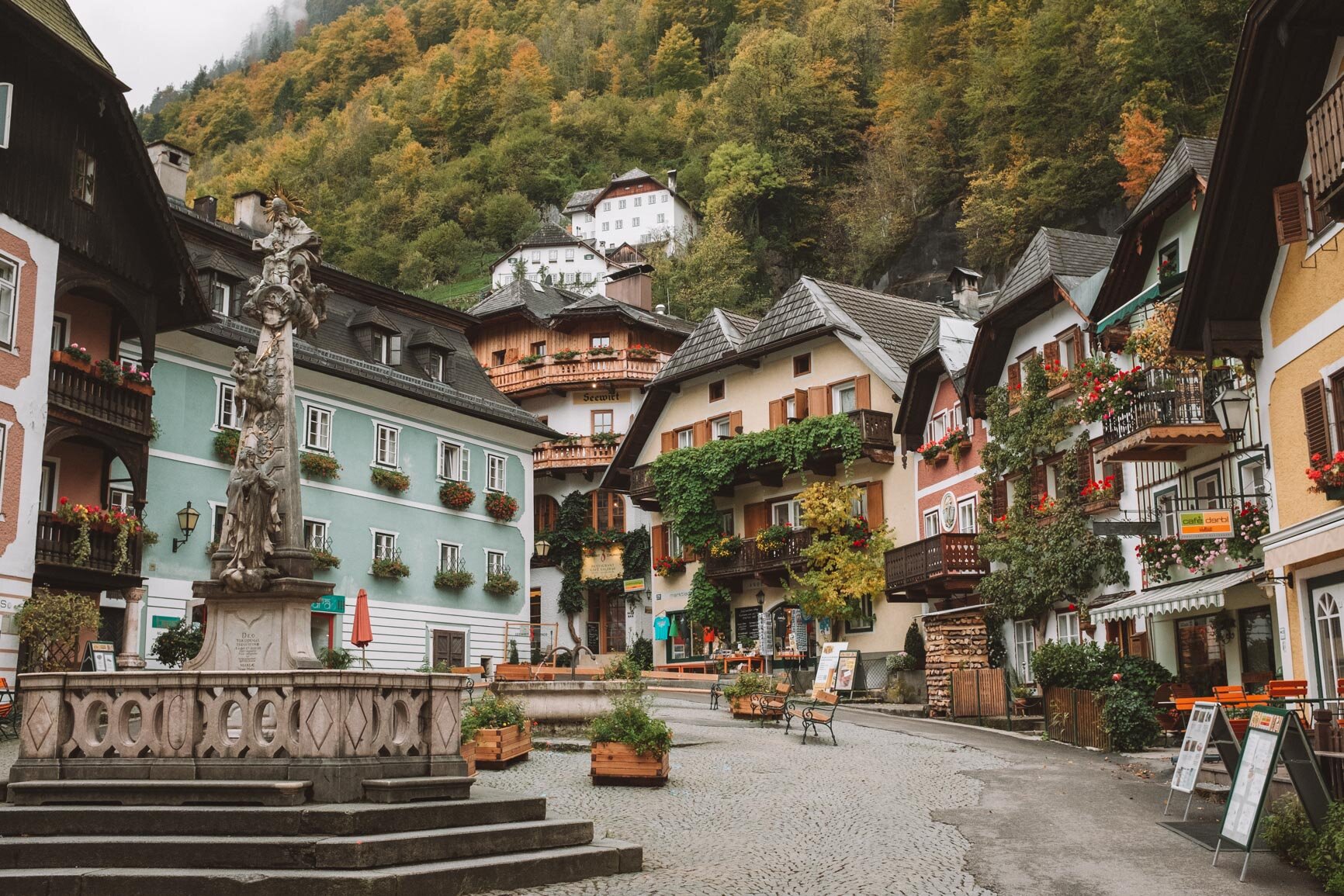 Hallstatt Austria Central Plaza