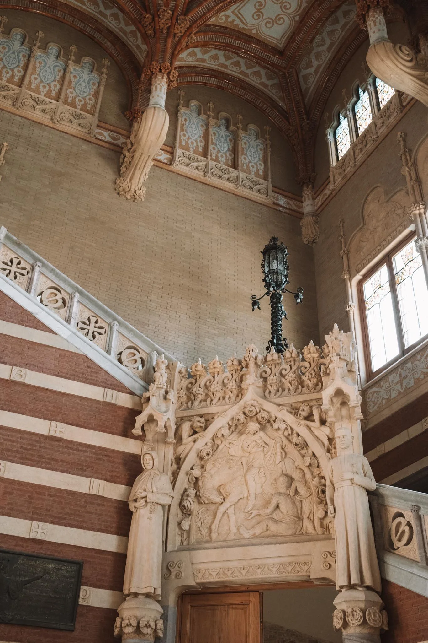 Barcelona Recinte Modernista de Sant Pau Hospital San Pau