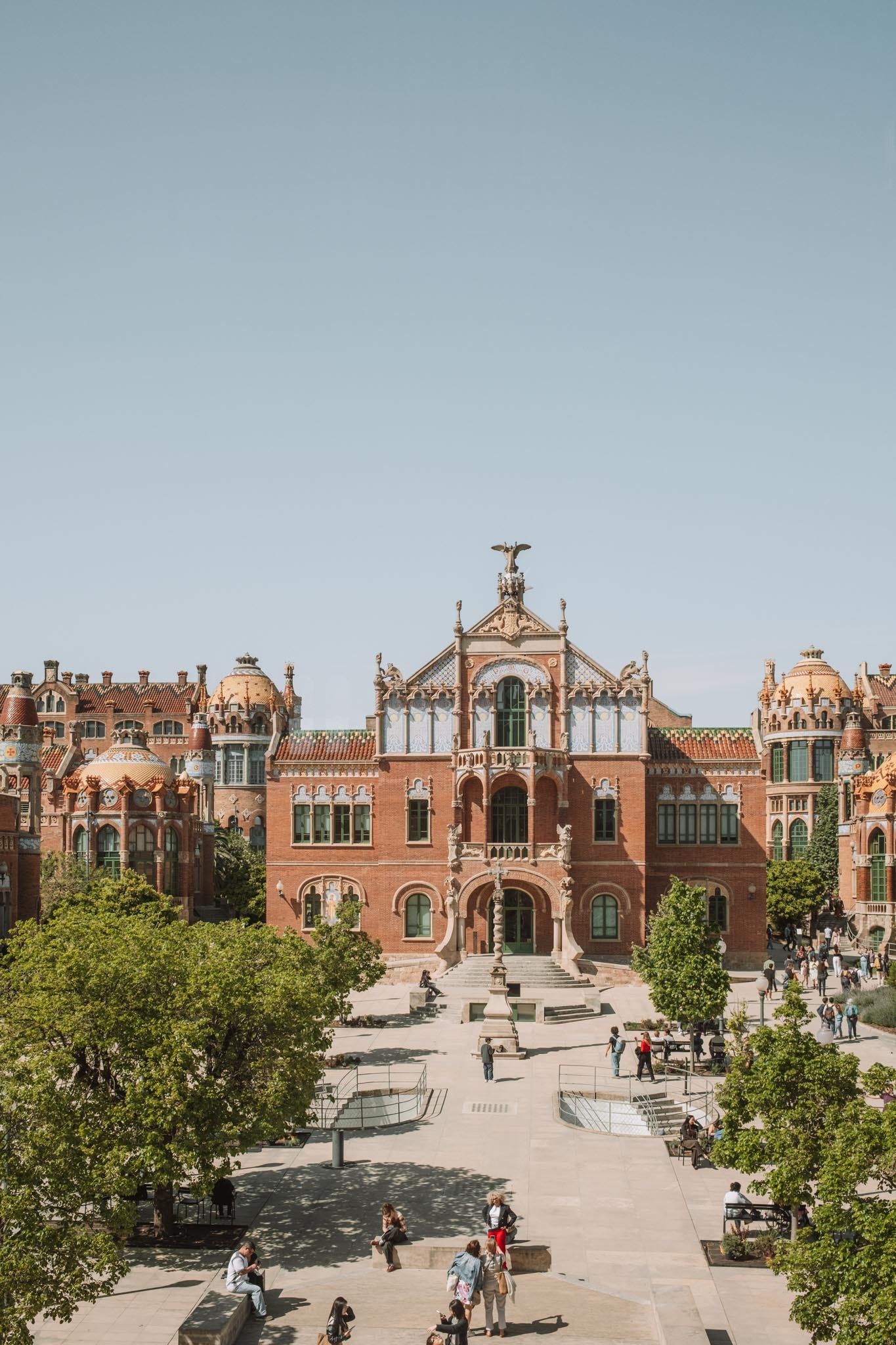 Barcelona Recinte Modernista de Sant Pau Hospital Sant Pau