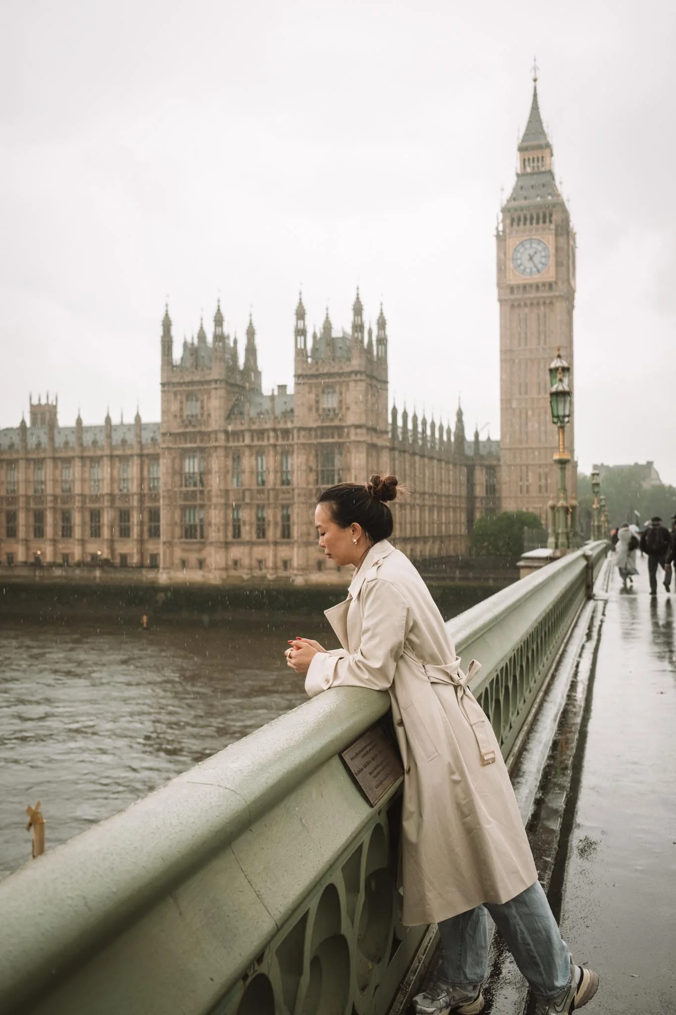 London England UK overlooking Big Ben