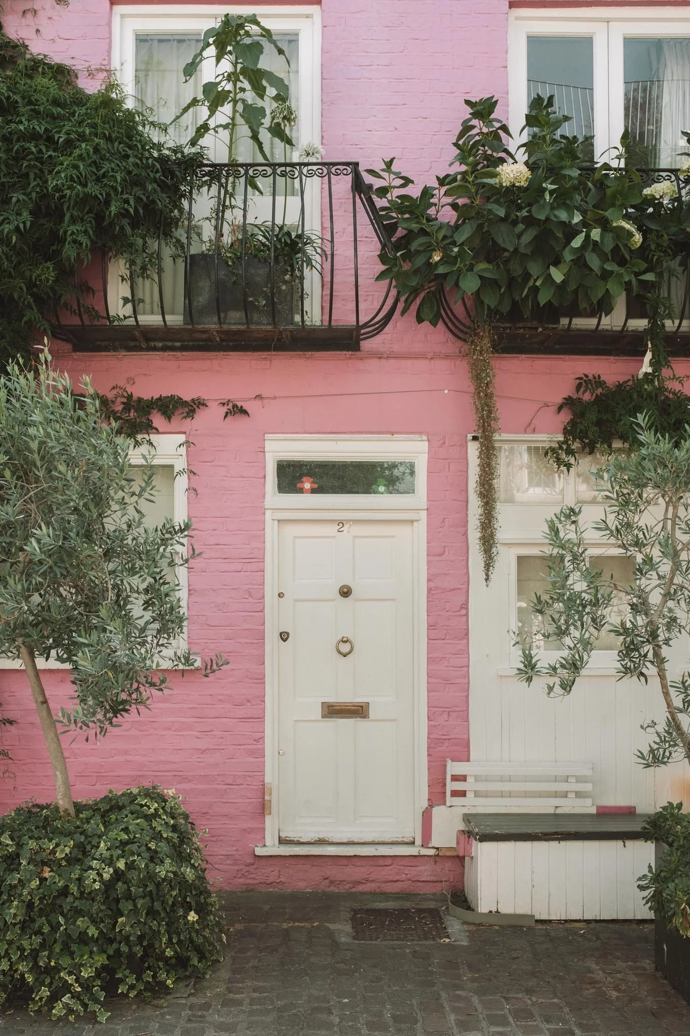 Notting Hill Colorful building