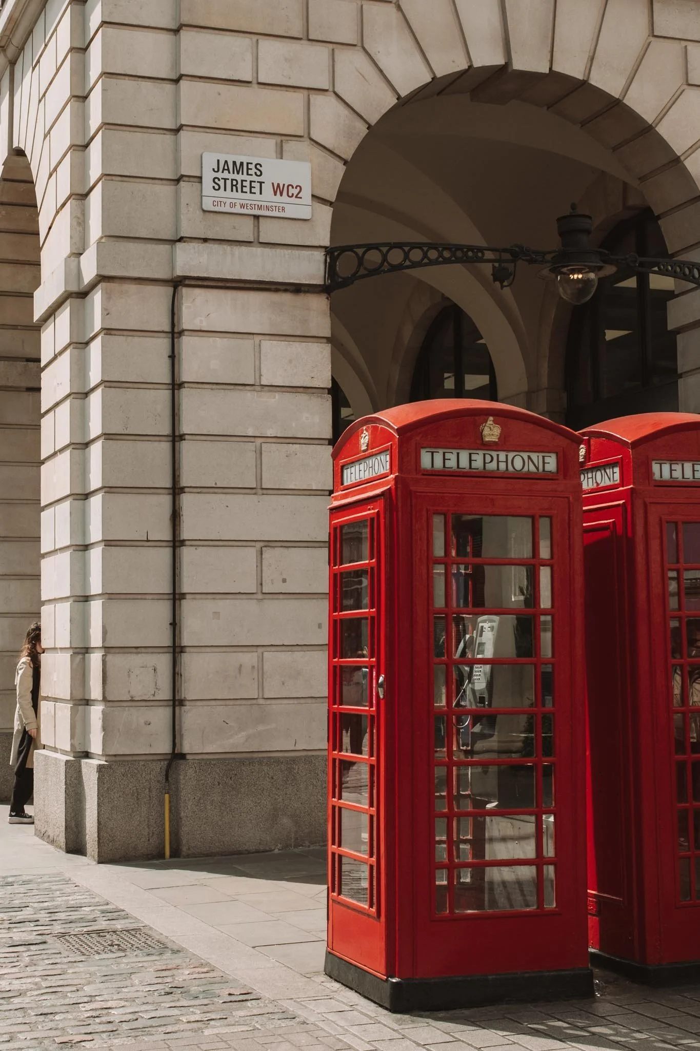 Covent Garden London Red Phone Booth