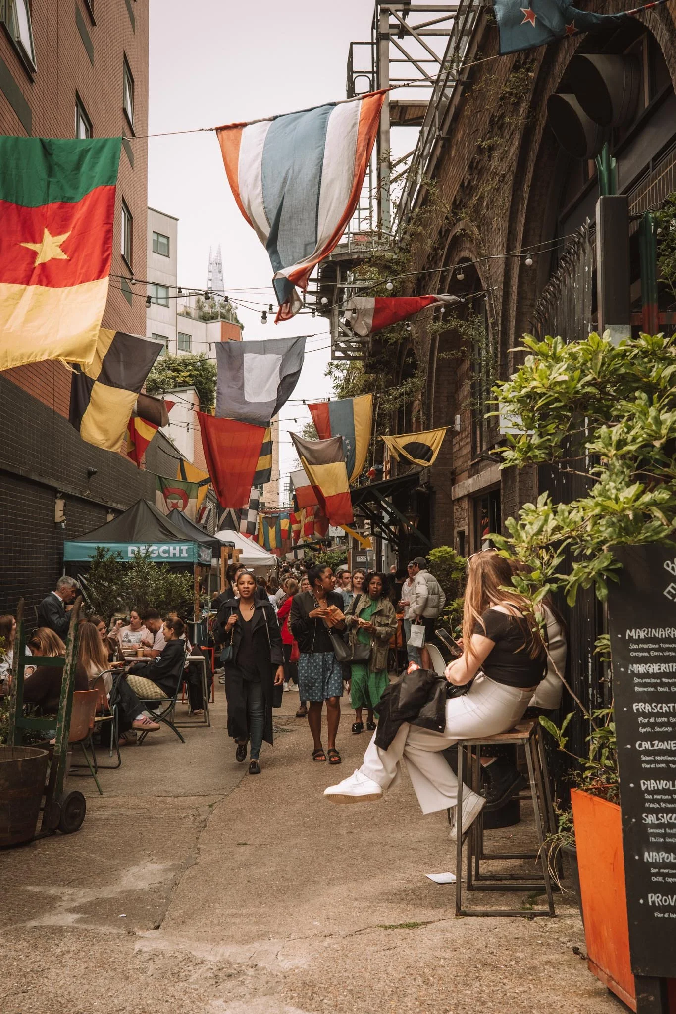 things to do in London food street