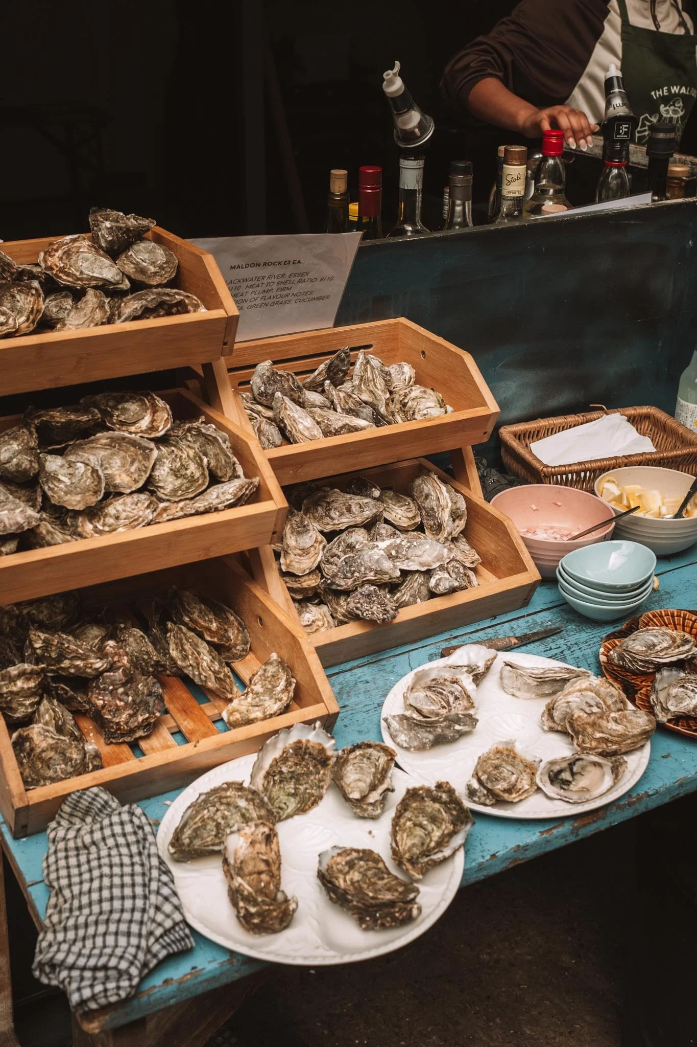 things to do in London food street Oyster