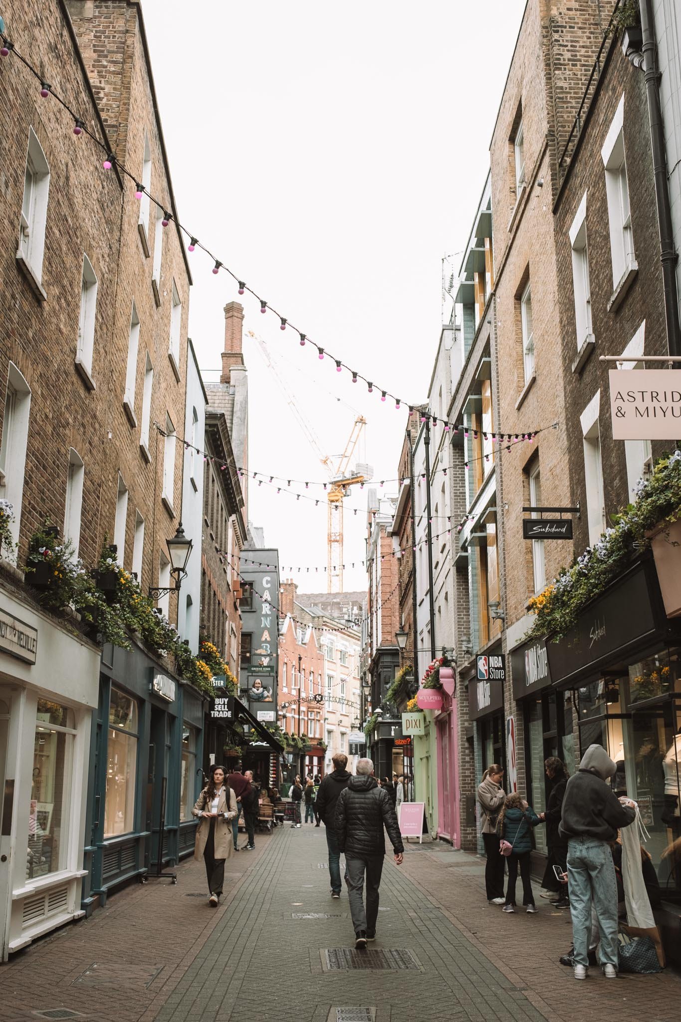 Shopping in London Soho