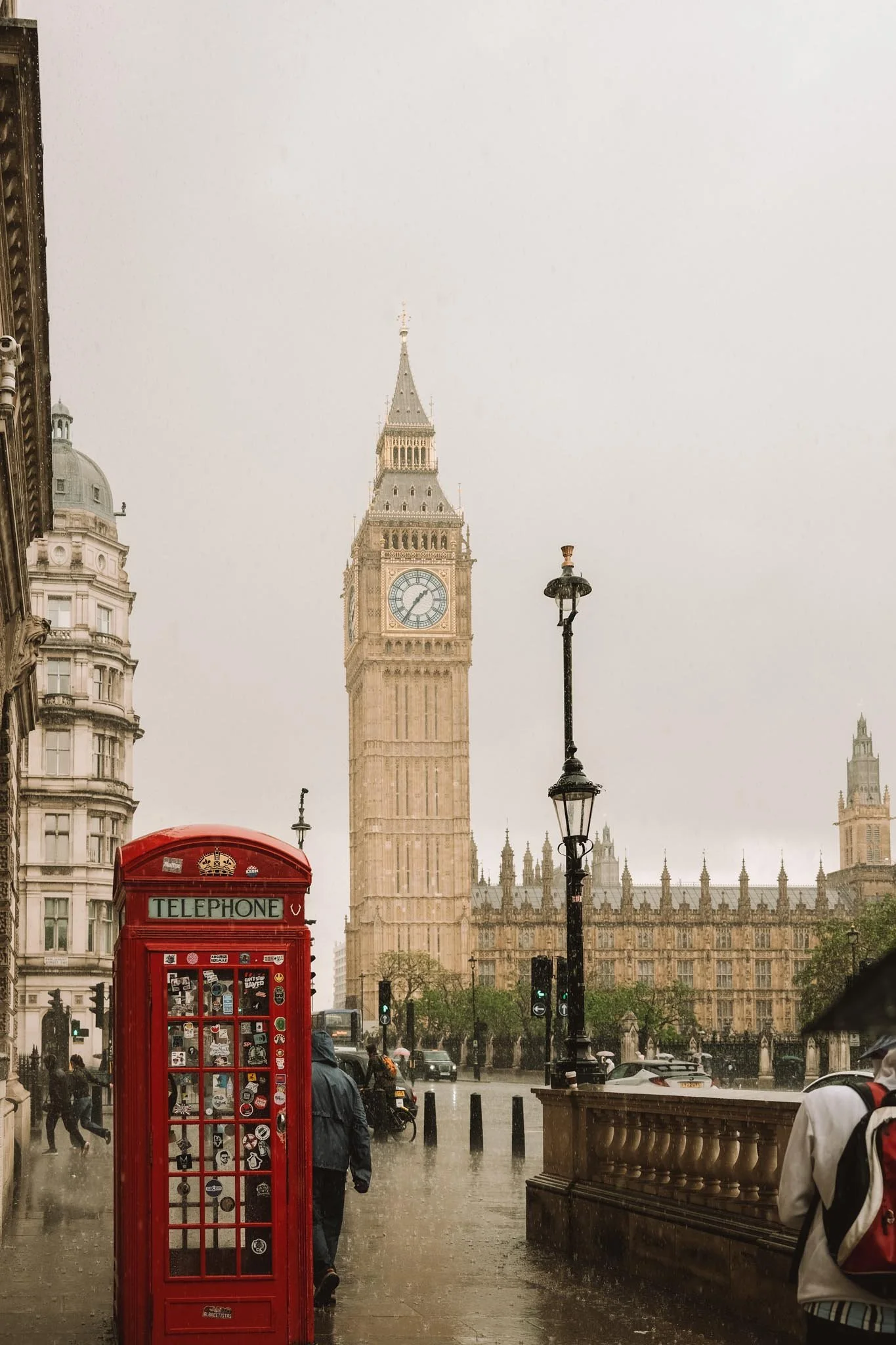 London Big Ben Red Phone Booth